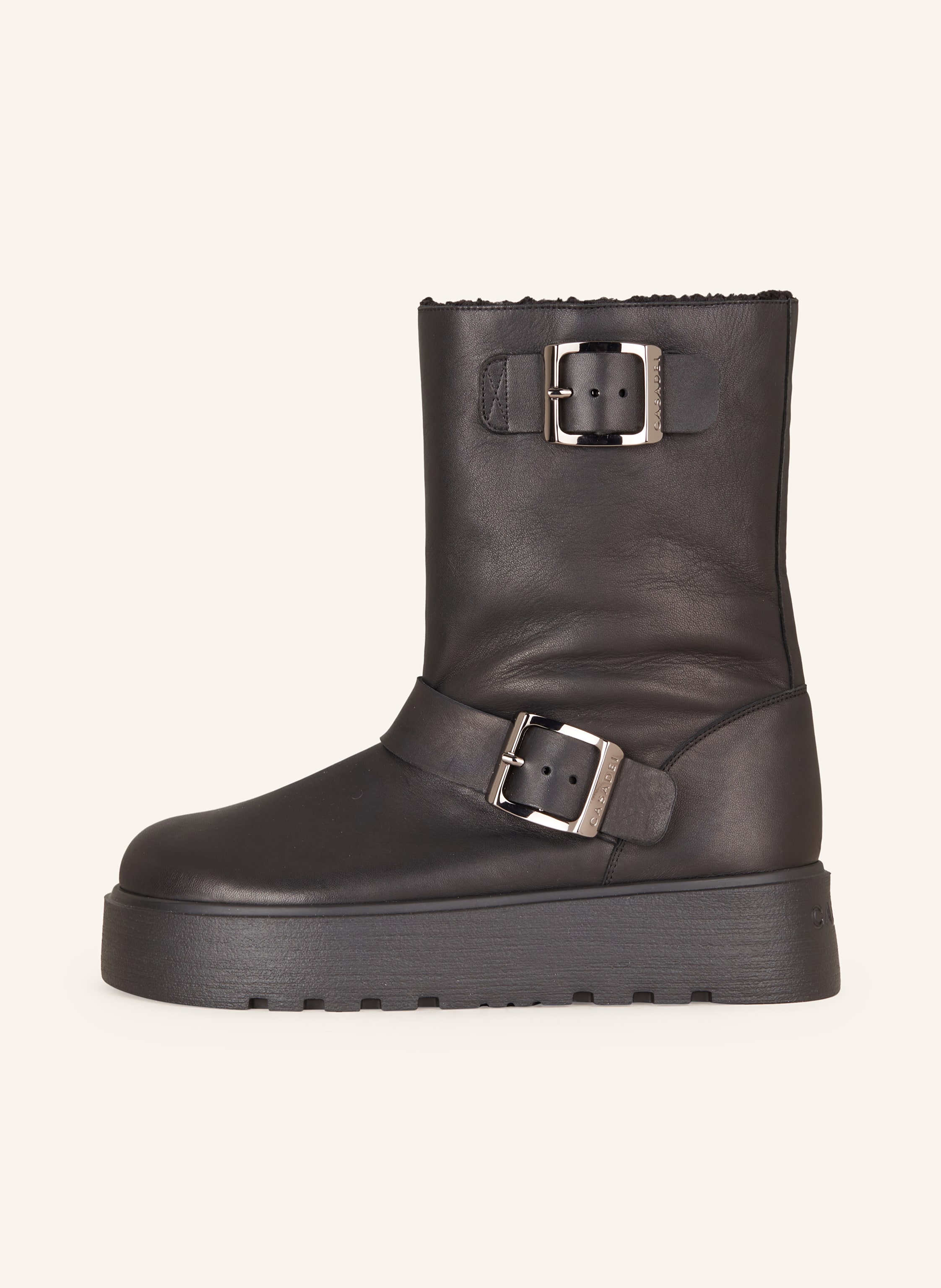Thumbnail - Casadei Biker Boots Ale schwarz