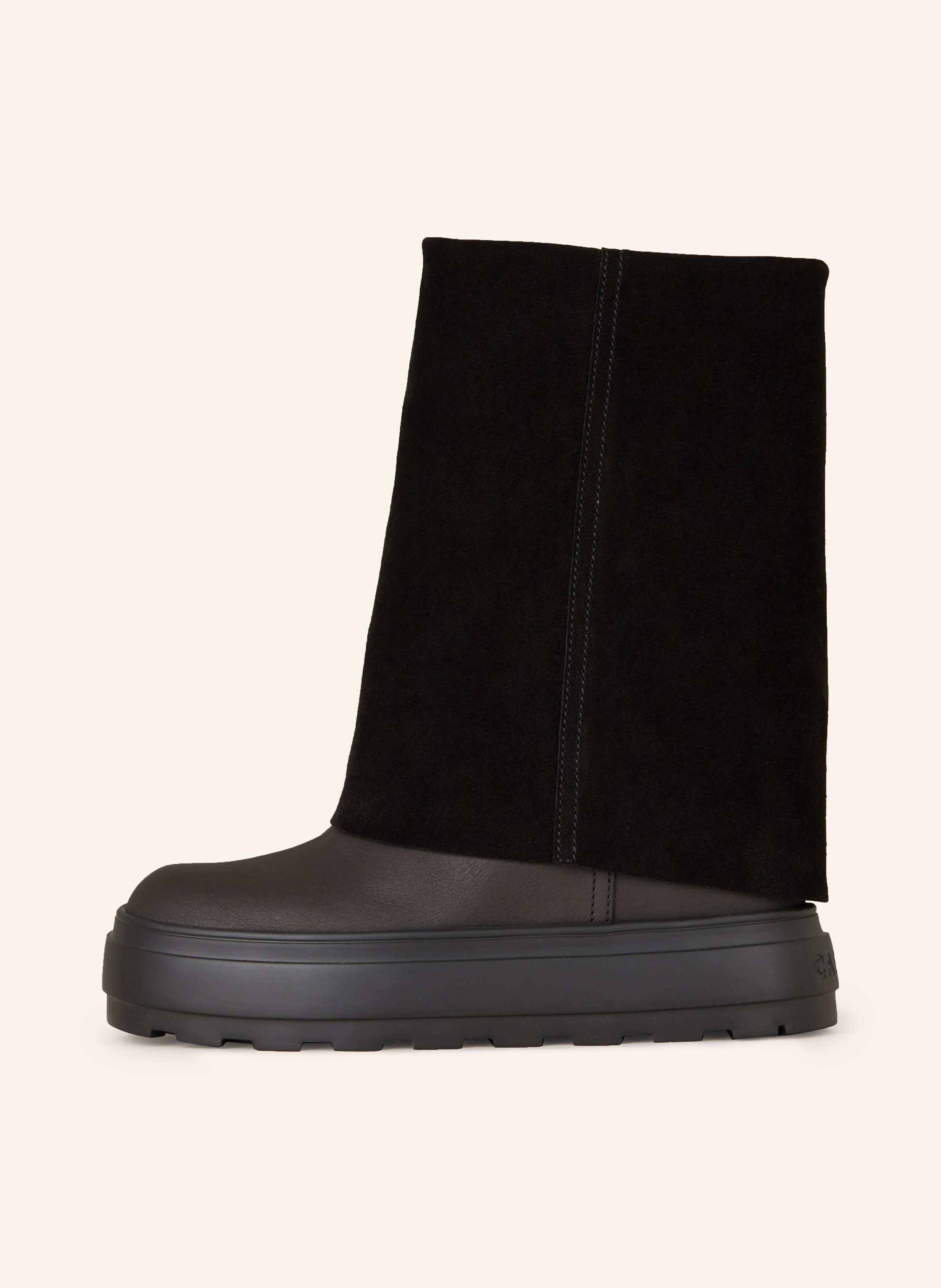 Thumbnail - Casadei Plateau-Boots schwarz