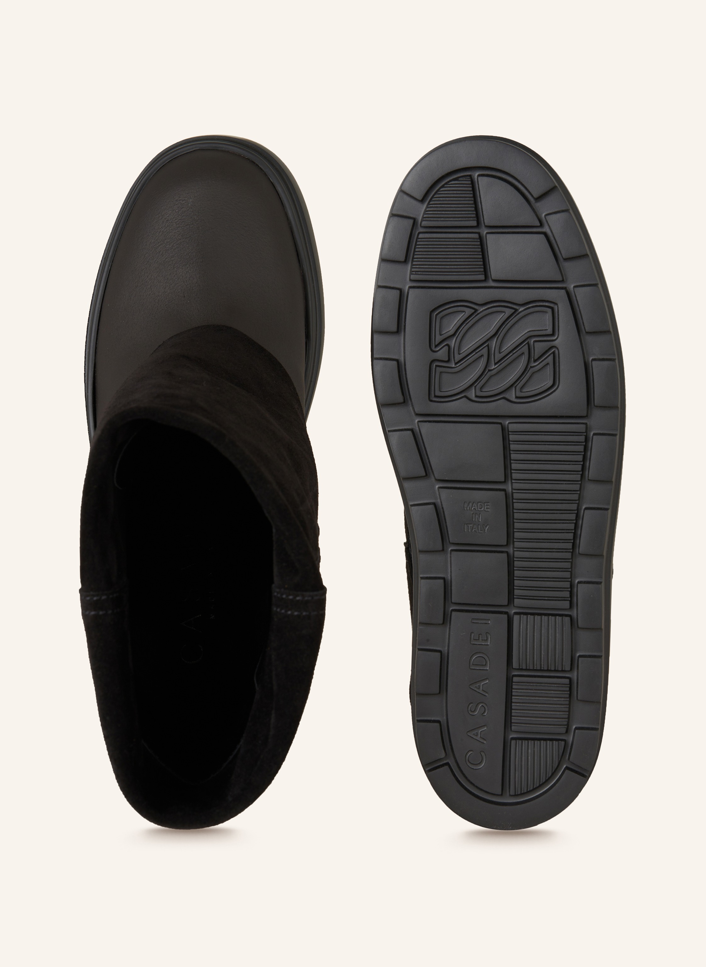 Thumbnail - Casadei Plateau-Boots schwarz