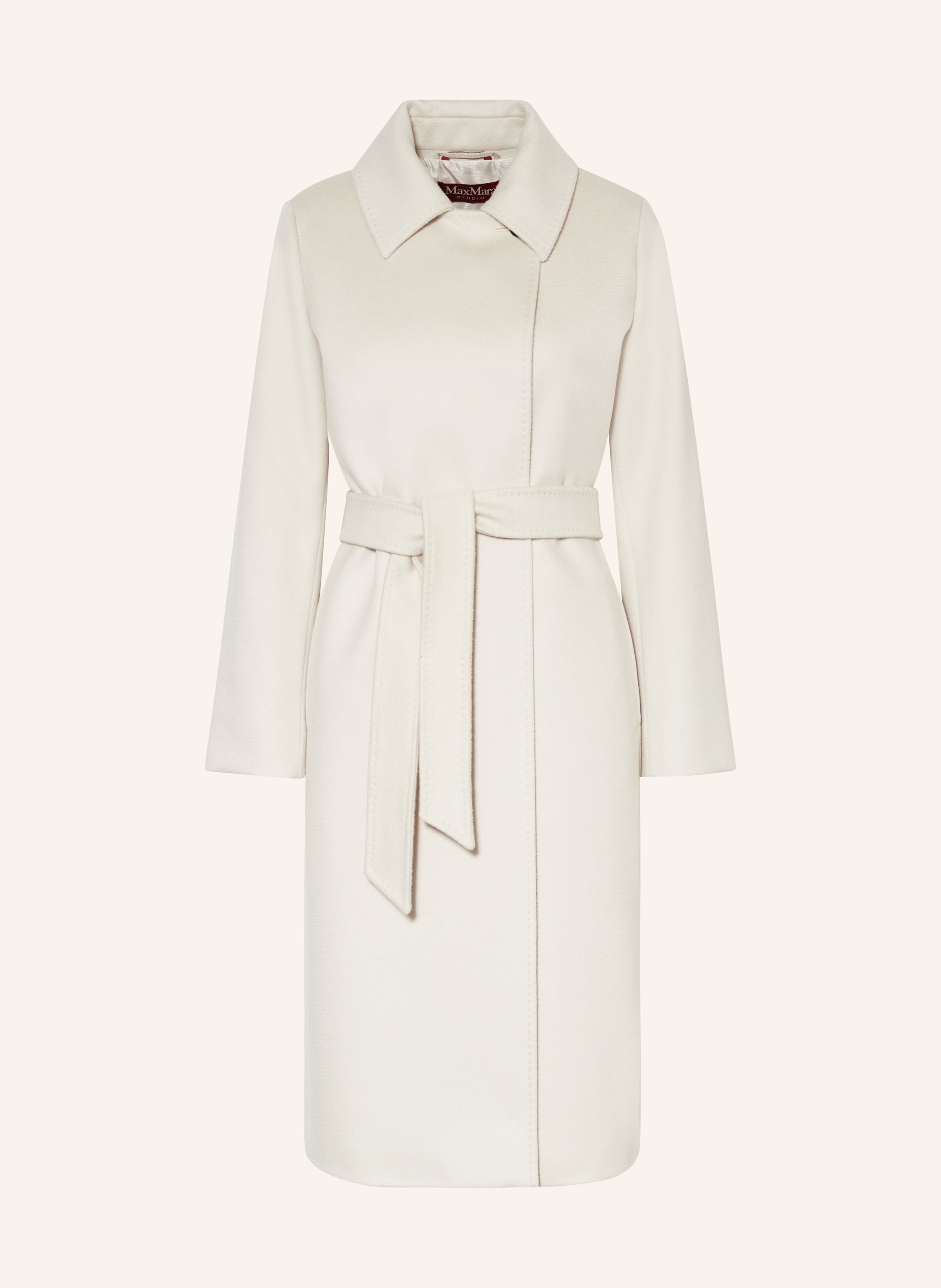 Max Mara STUDIO Wool coat BCOLLAG in beige