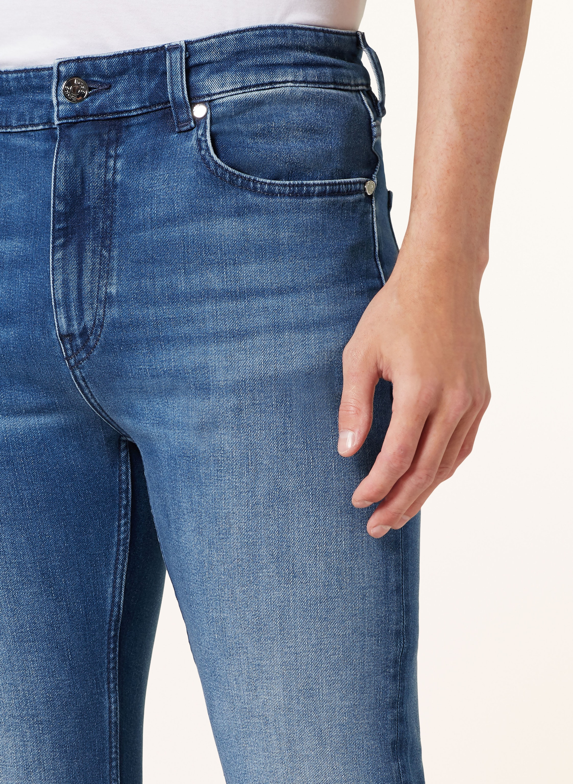 Thumbnail - Boss Jeans Delaware Slim Fit blau