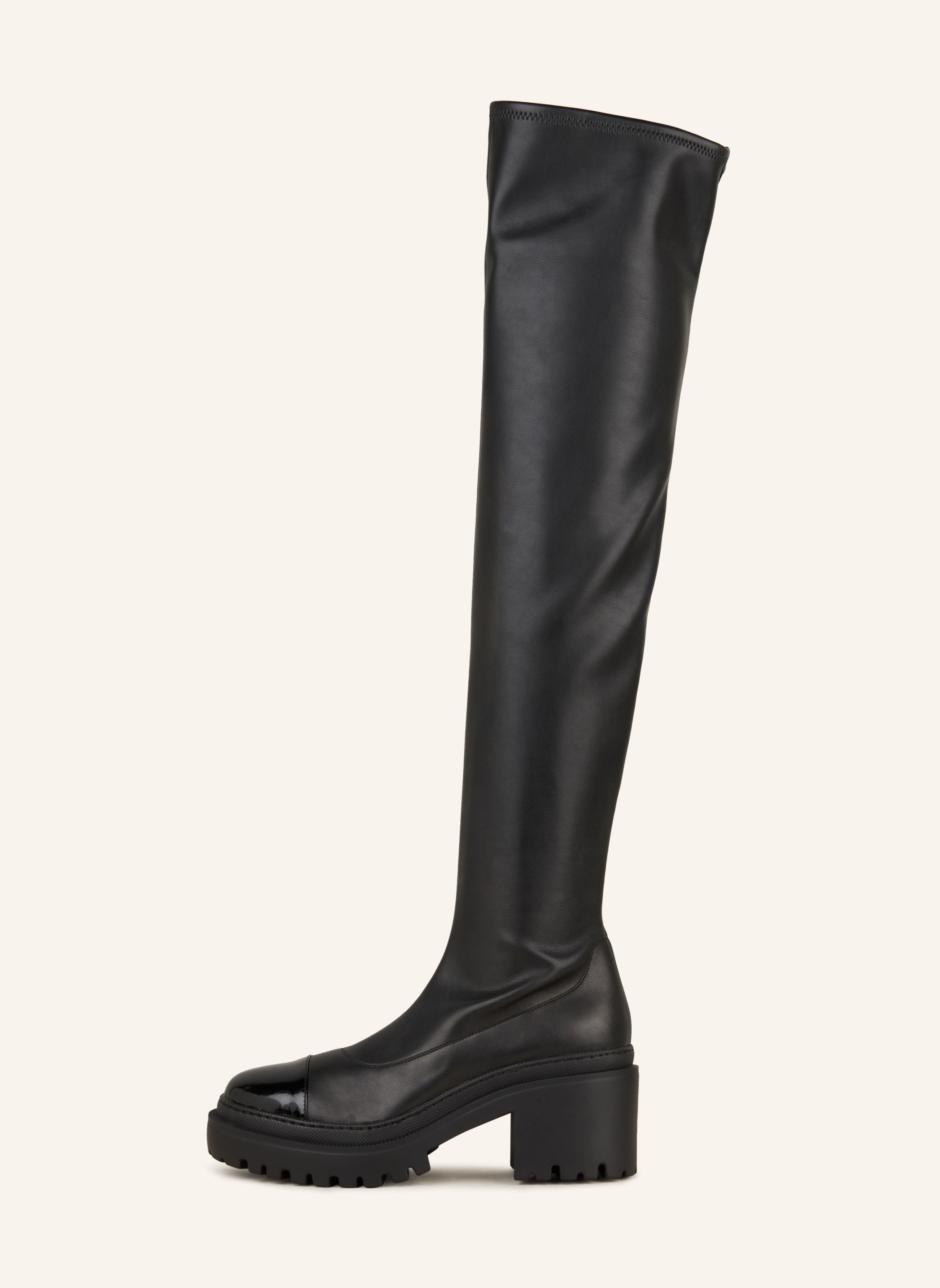 Thumbnail - Giuseppe Zanotti Design Overknee-Stiefel schwarz