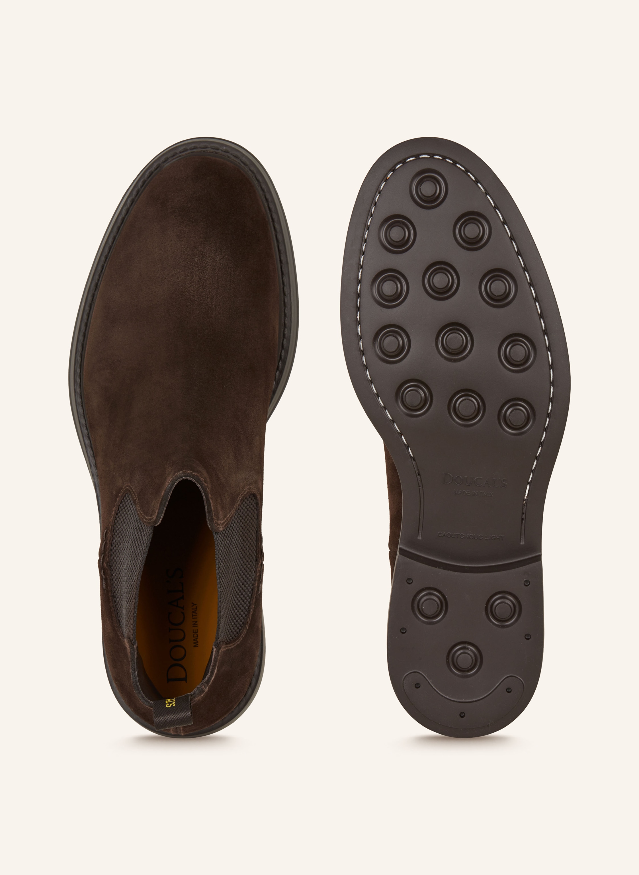 Thumbnail - Doucal's Chelsea-Boots braun