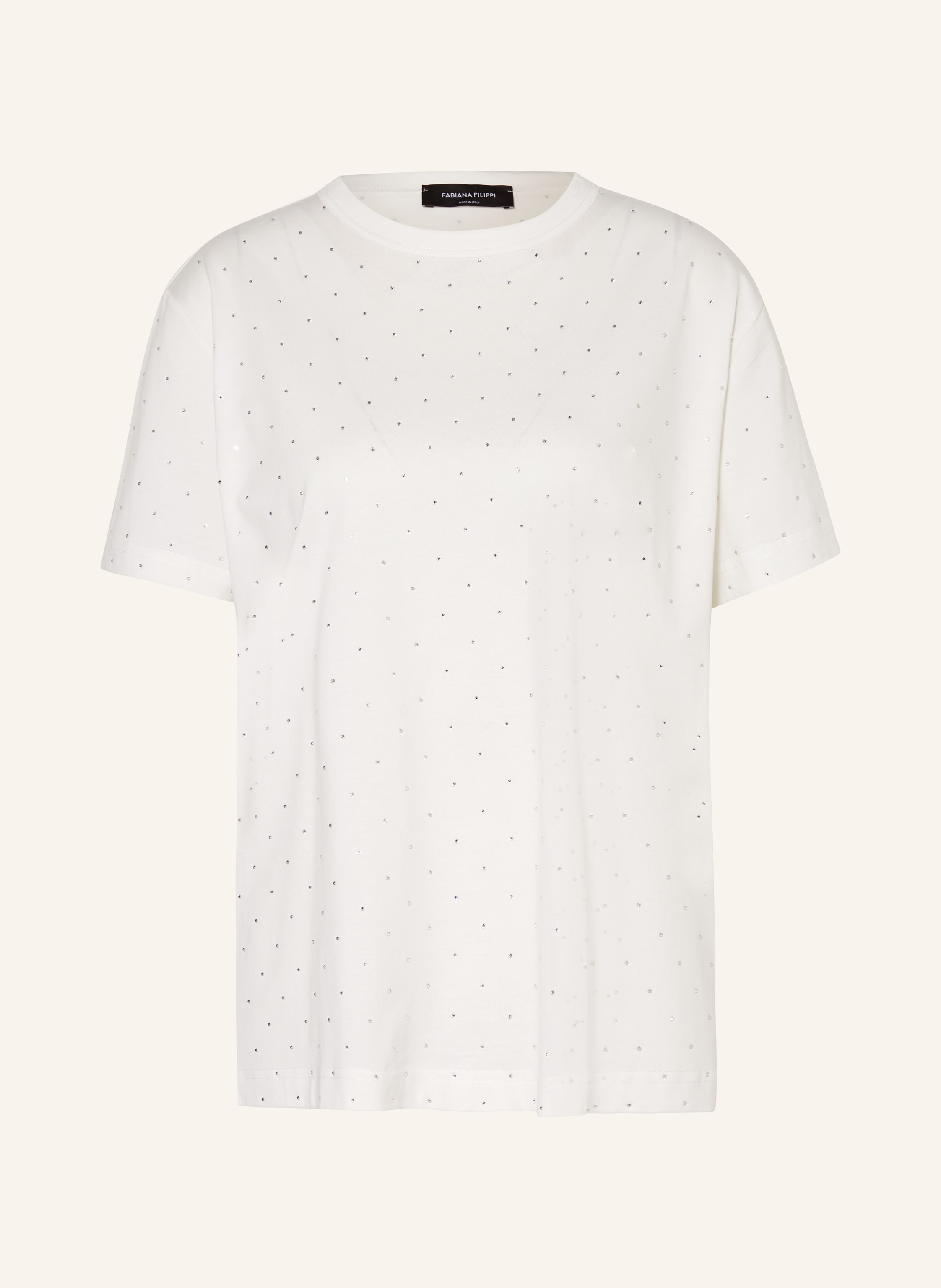 FABIANA FILIPPI グレー 半袖 Tシャツ 40サイズ FABIANA FILIPPI グレー 半袖 Tシャツ 40サイズ