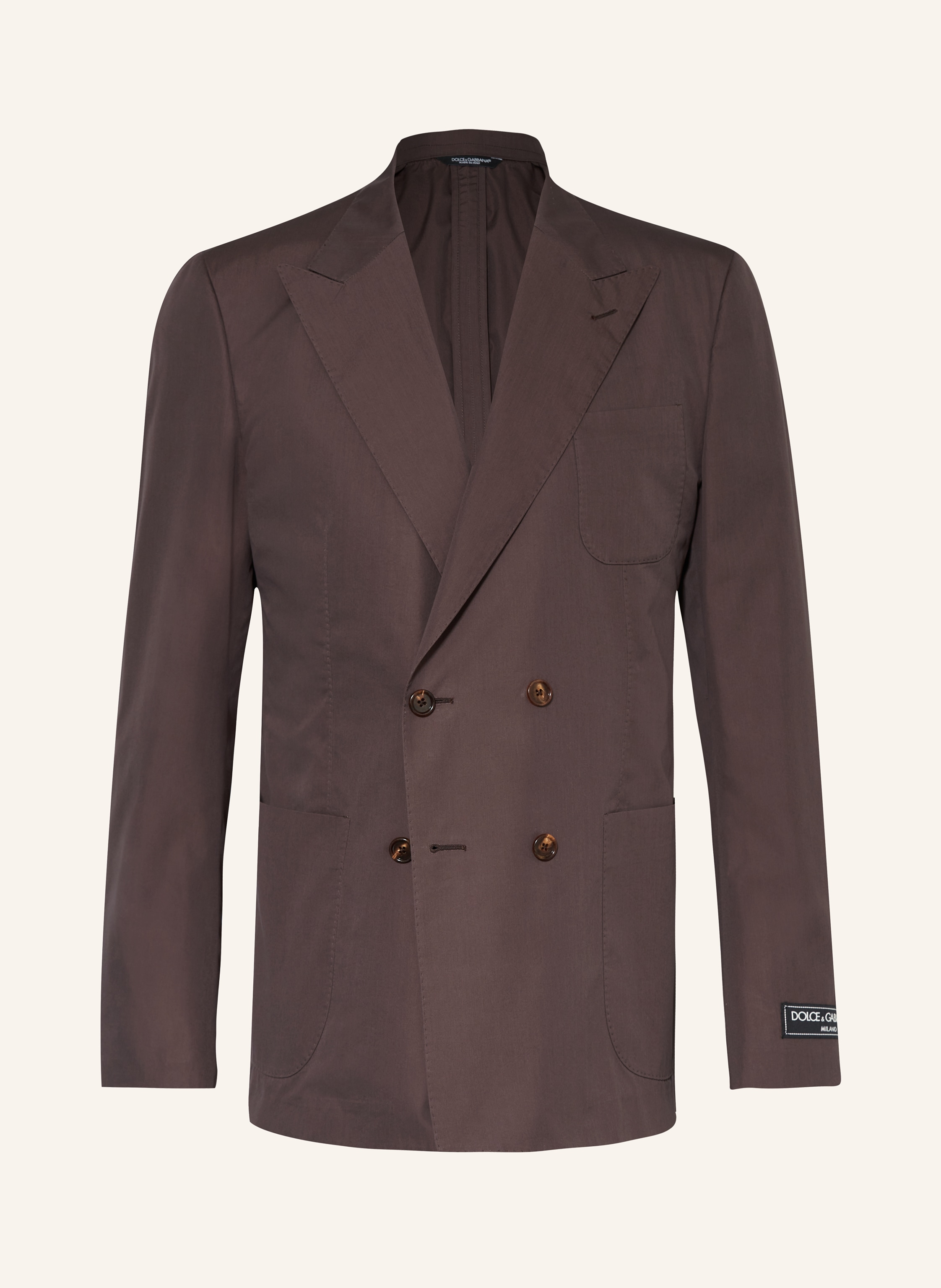 Dolce & Gabbana Dolce & Gabbana Anzugsakko Regular Portofino Fit braun in M4015 COFFE BROWN
