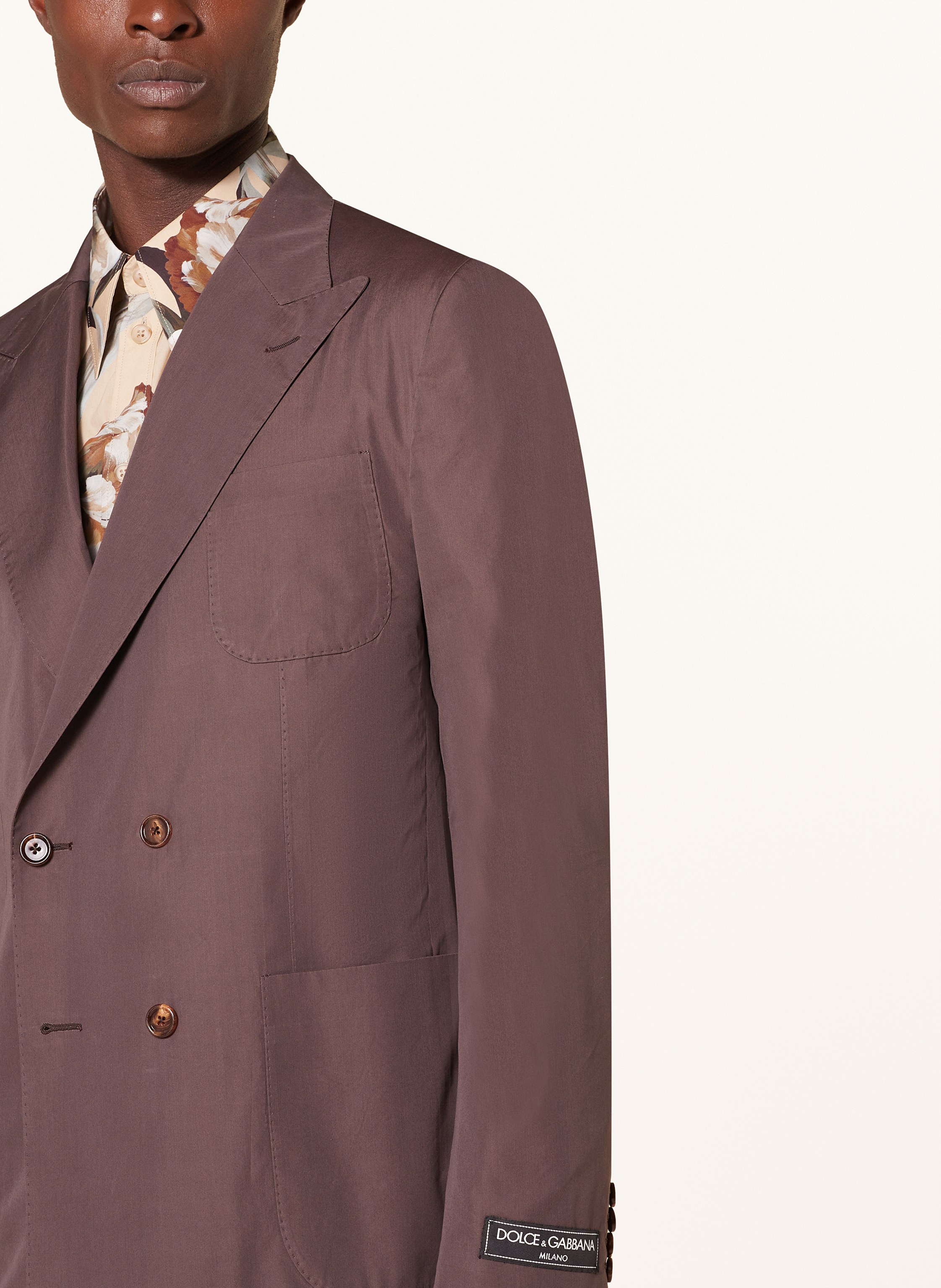 Thumbnail - Dolce & Gabbana Anzugsakko Regular Portofino Fit braun