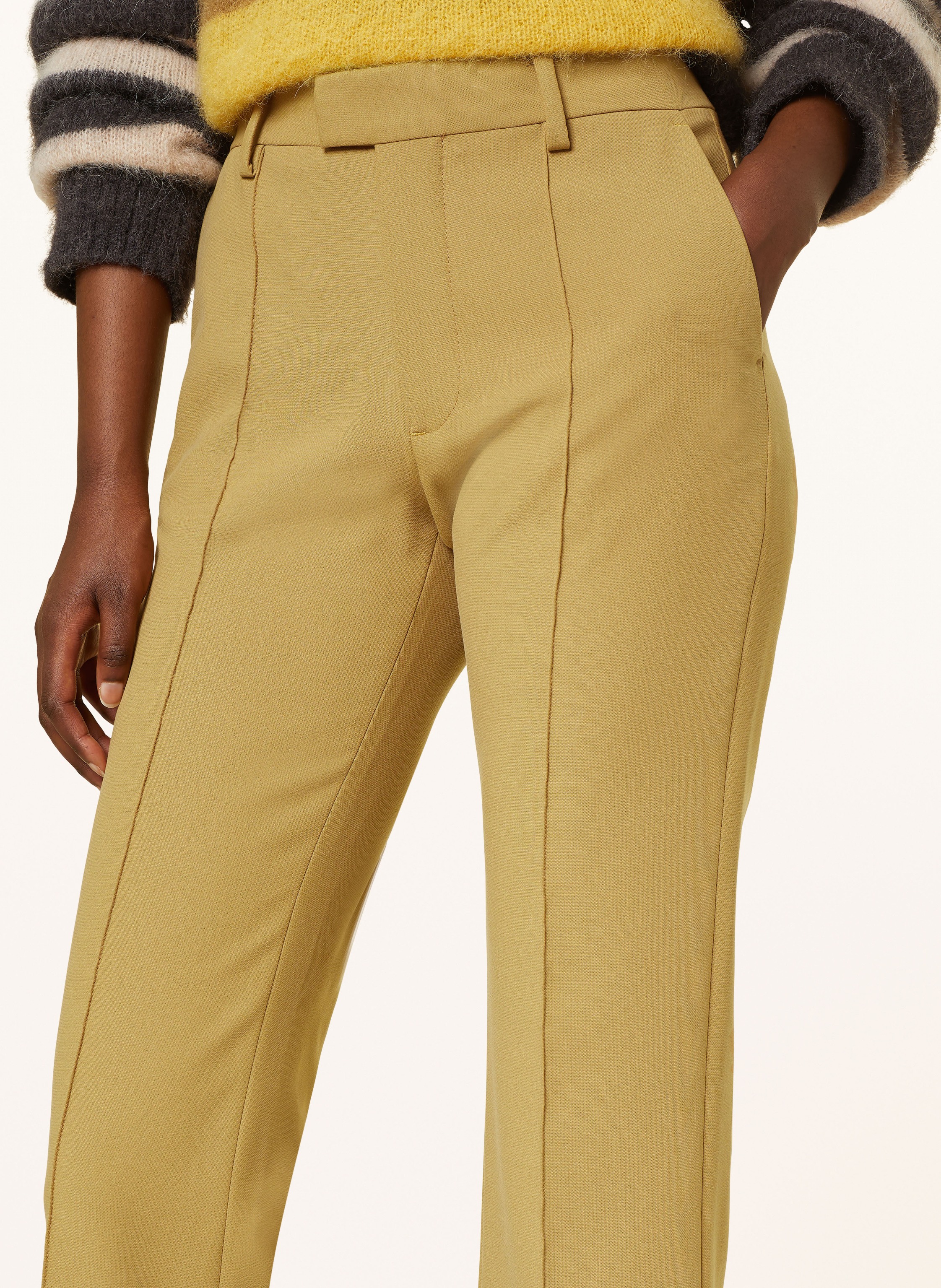 Thumbnail - Closed Bootcut-Hose Denair braun