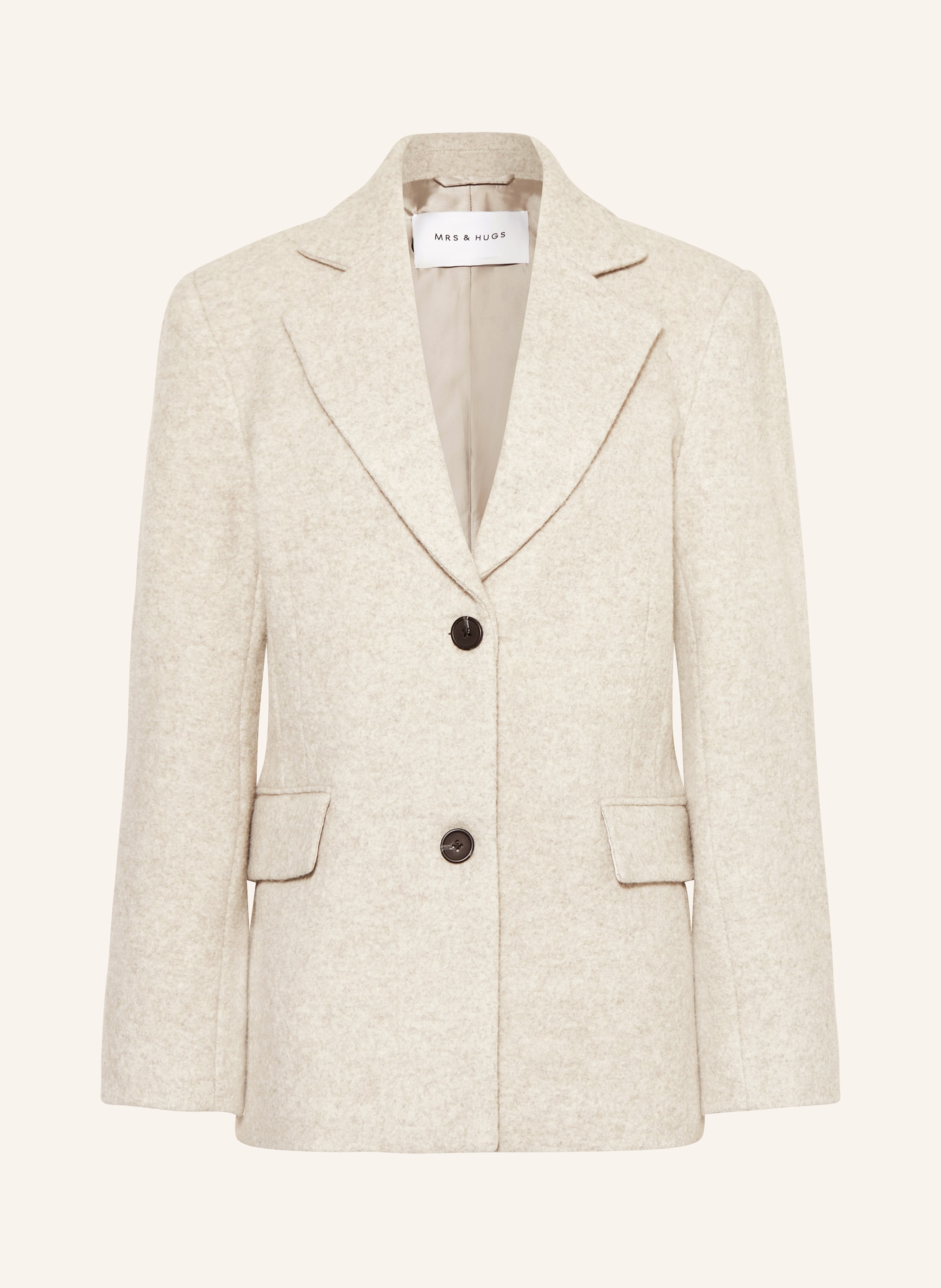 MRS & HUGS Blazer in beige