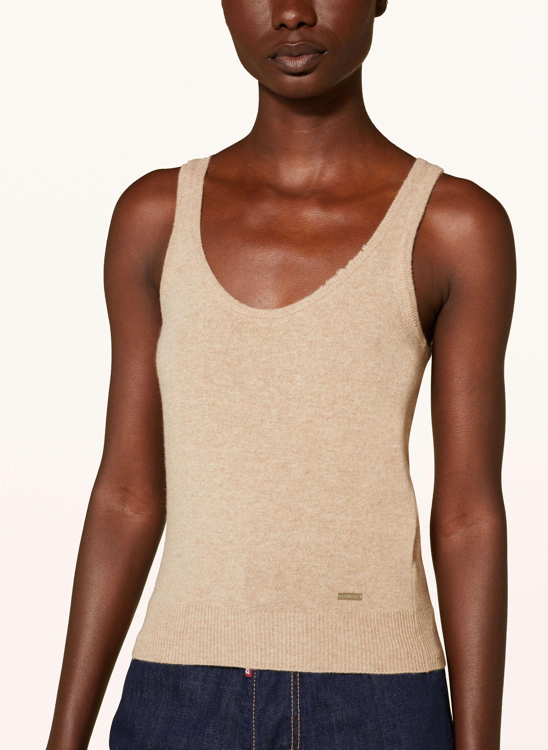 Thumbnail - dsquared2 Stricktop beige