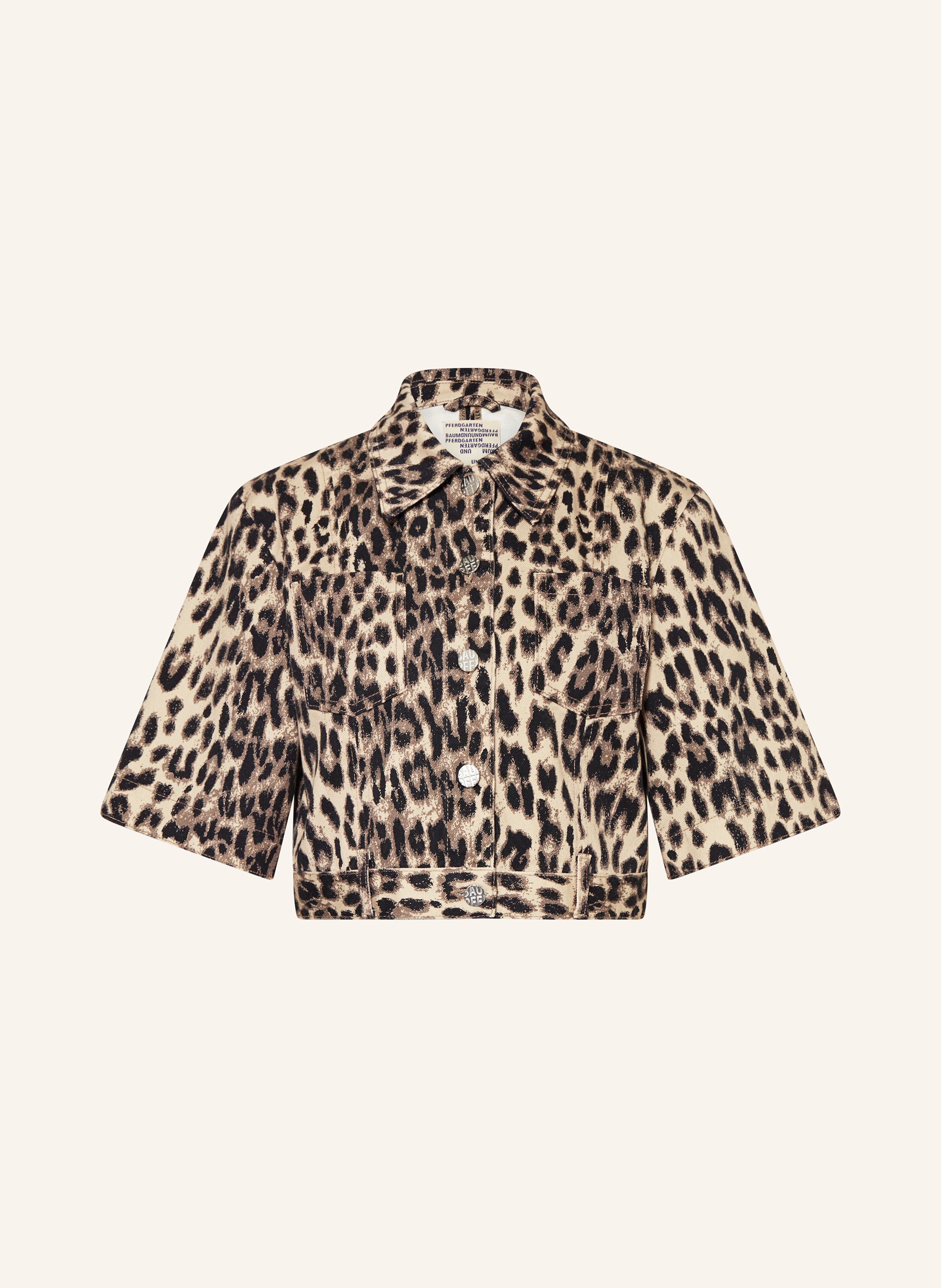 BAUM UND PFERDGARTEN Cropped-Bluse MAJSA