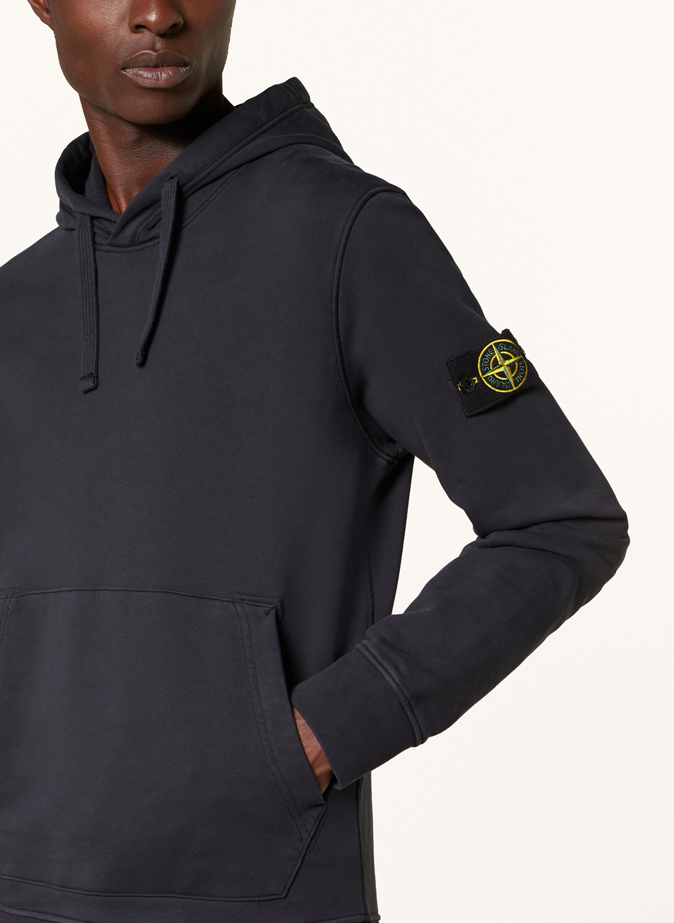 Thumbnail - Stone Island Hoodie blau