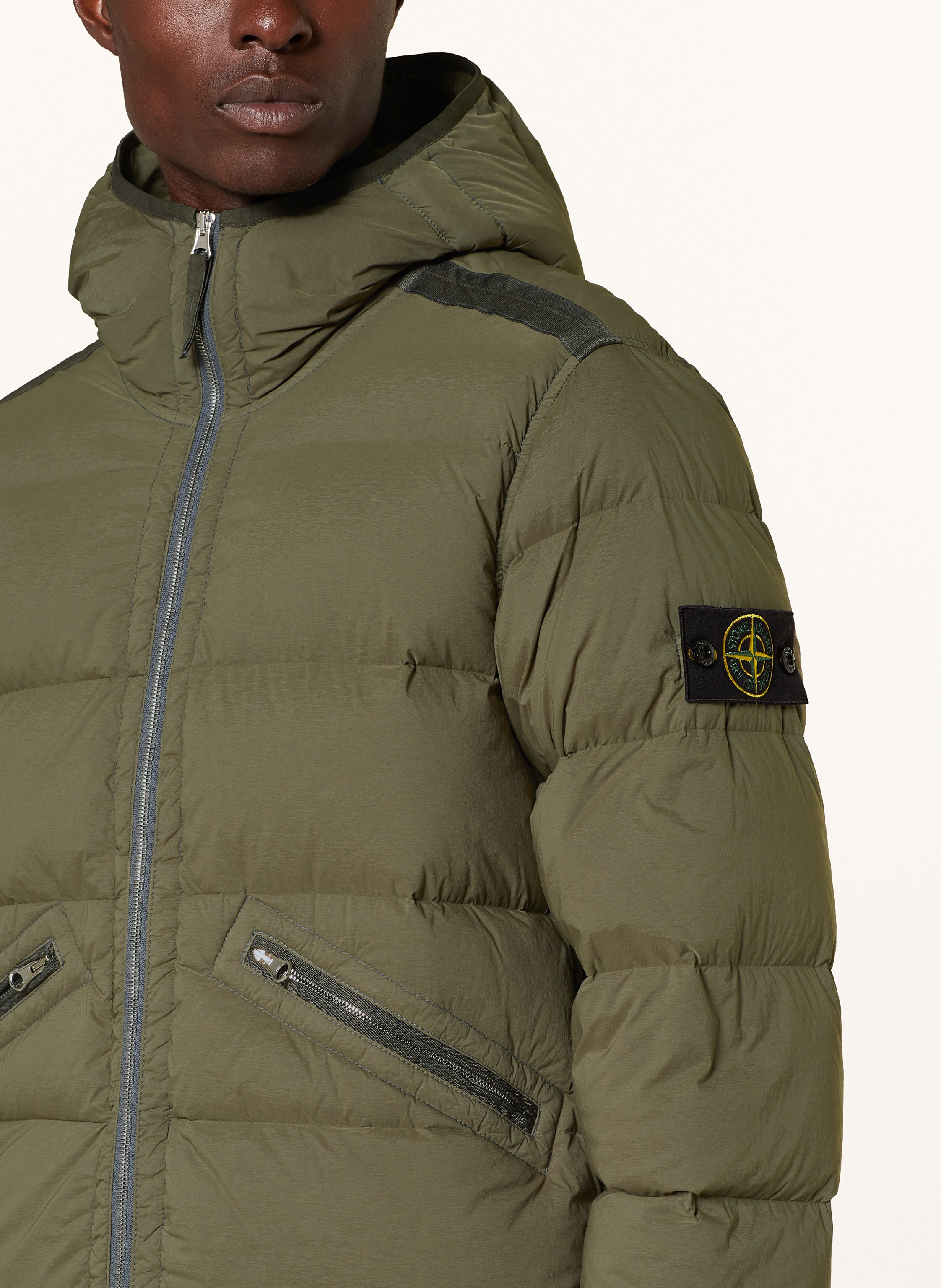 Thumbnail - Stone Island Daunenjacke gruen