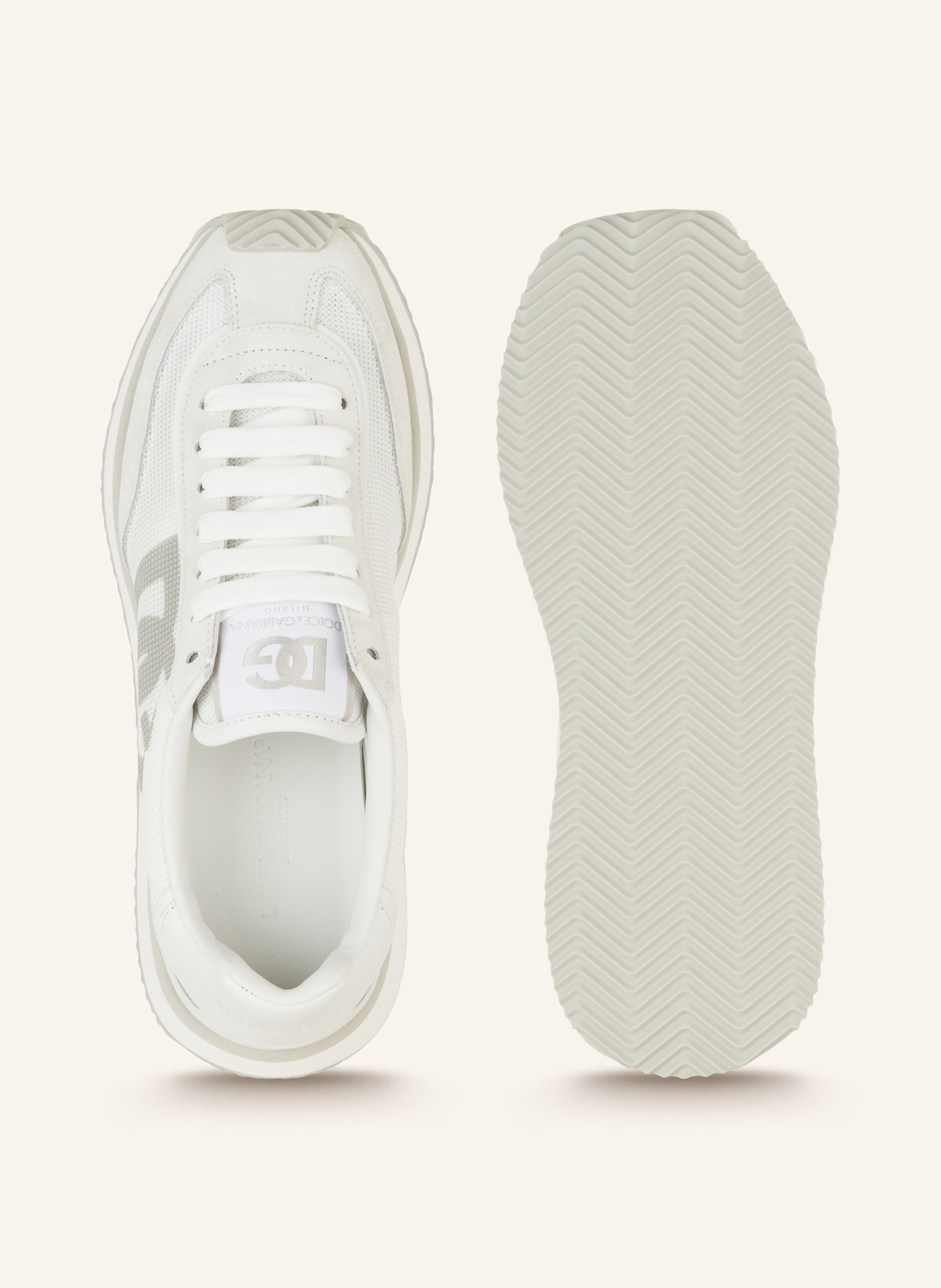 Thumbnail - Dolce & Gabbana Sneaker Bassa Dragon weiss