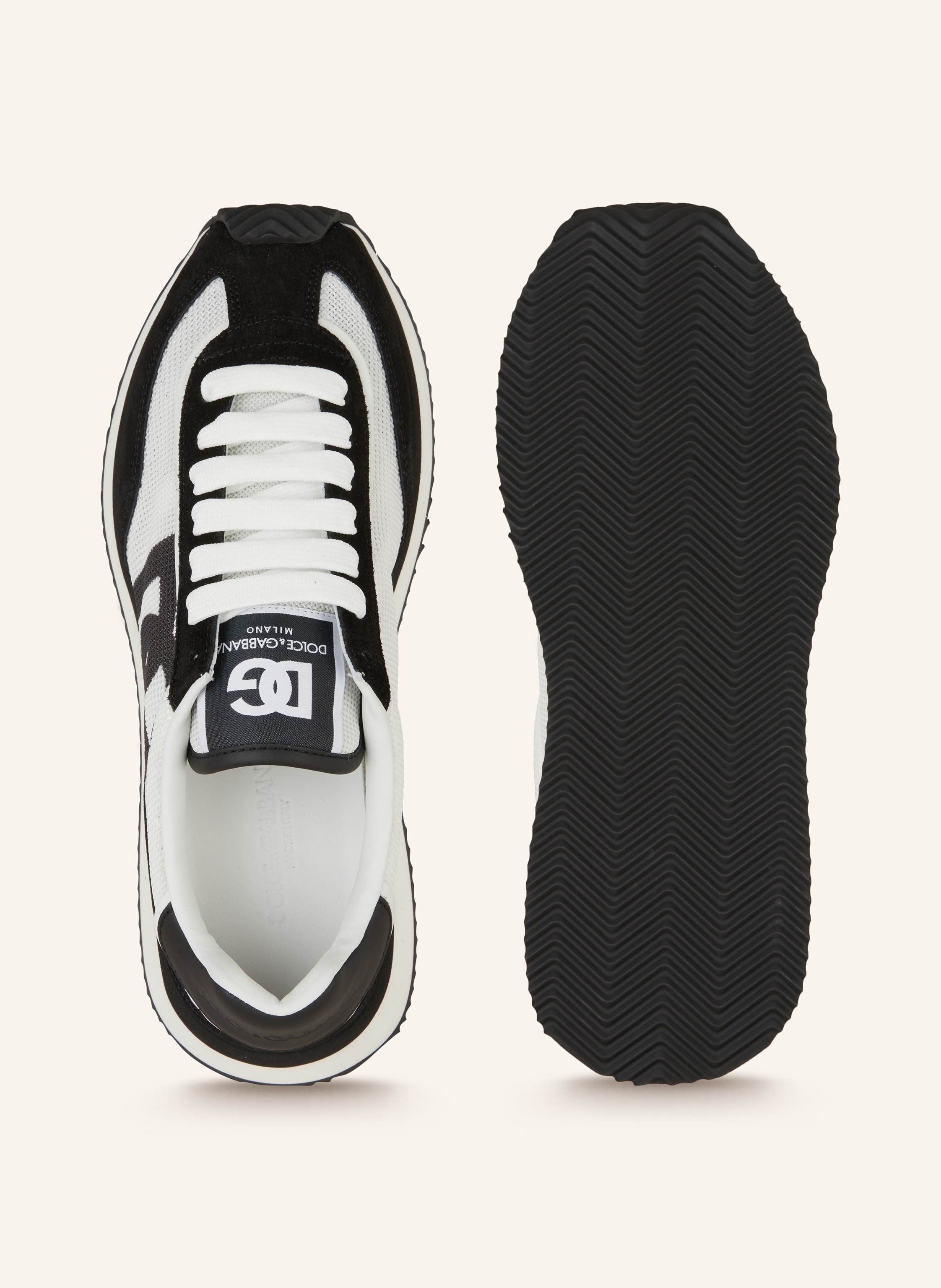 Thumbnail - Dolce & Gabbana Sneaker Bassa Dragon schwarz