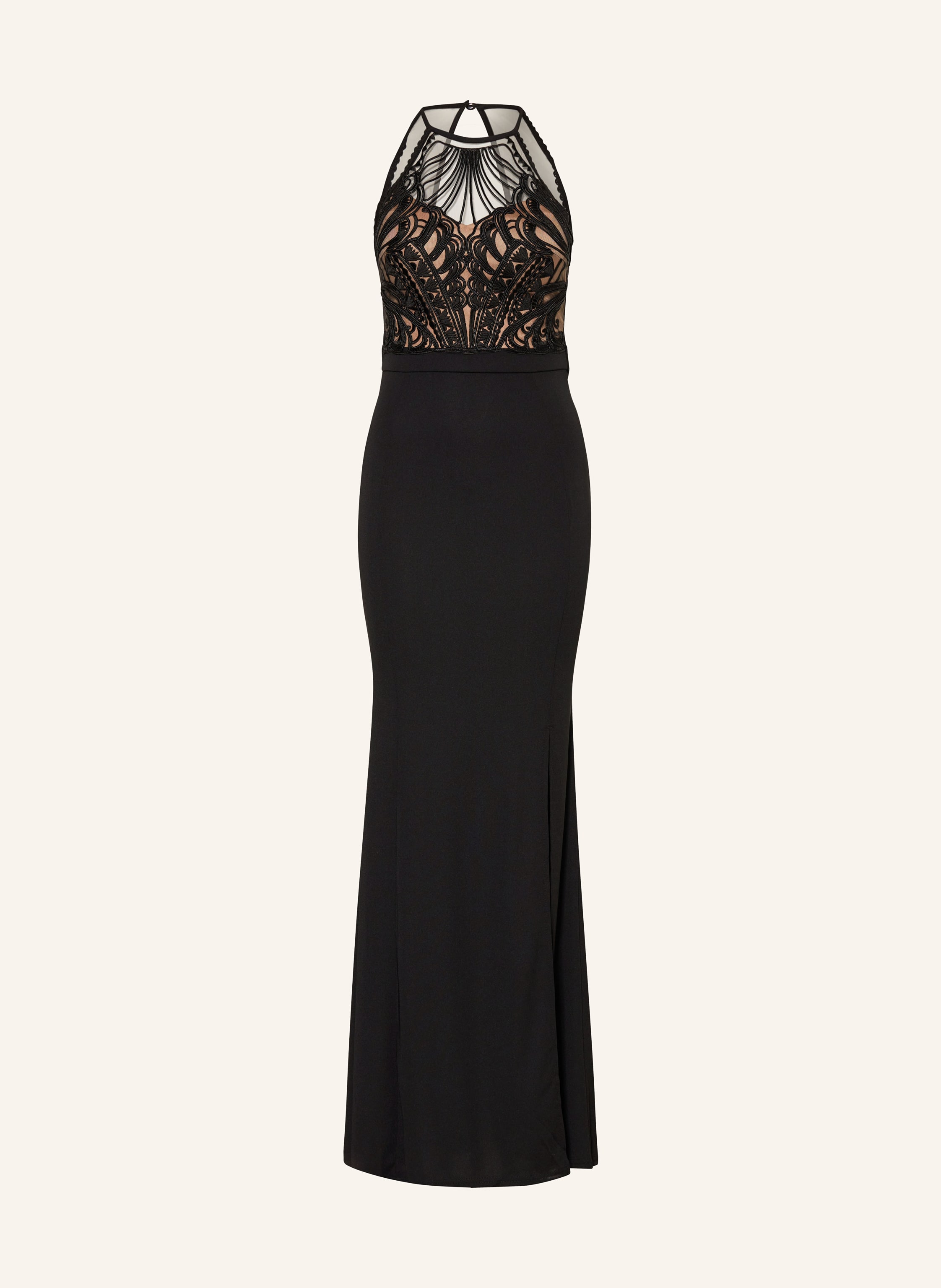Lipsy black evening dress online