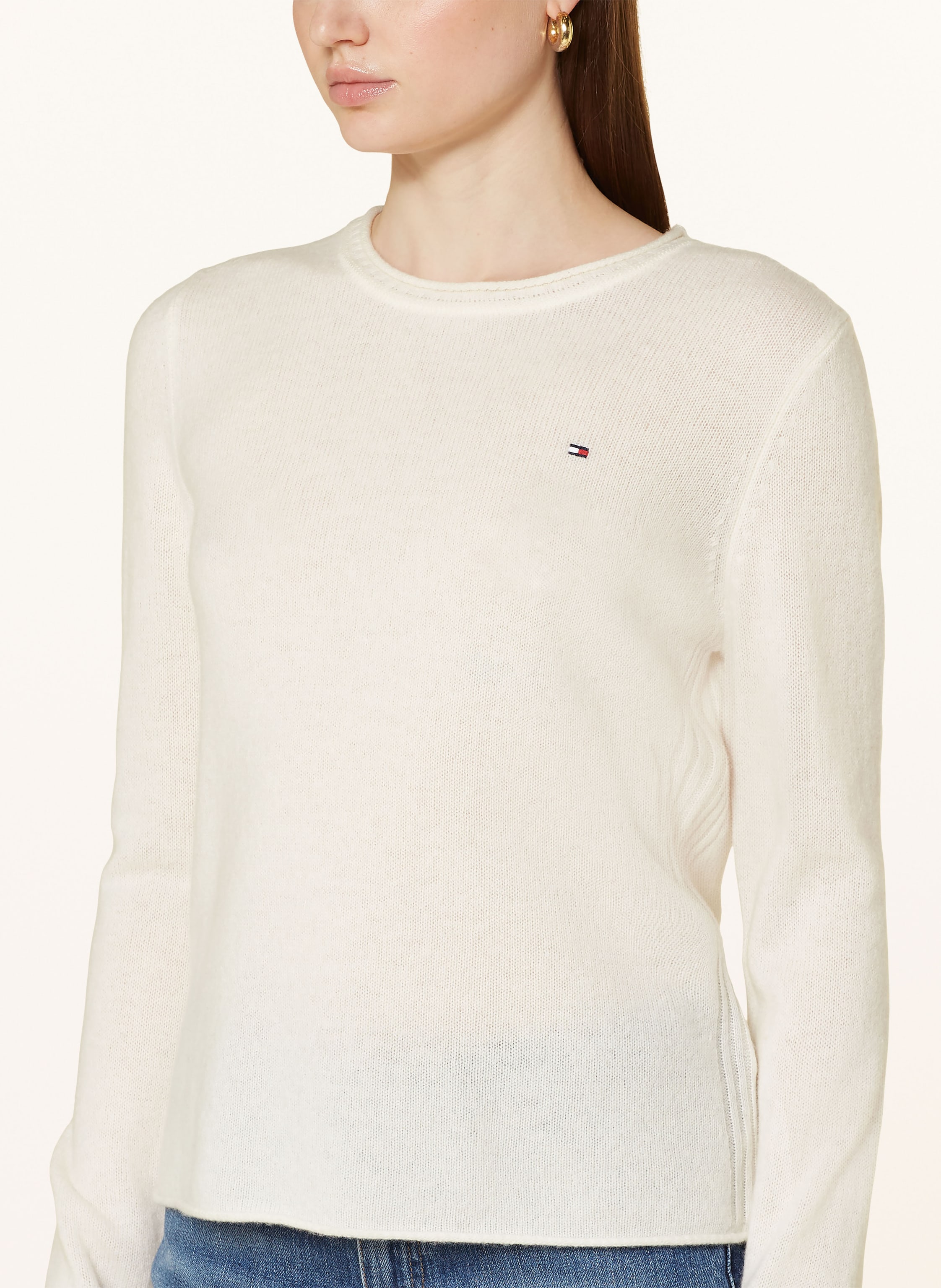 Thumbnail - Tommy Hilfiger Pullover weiss