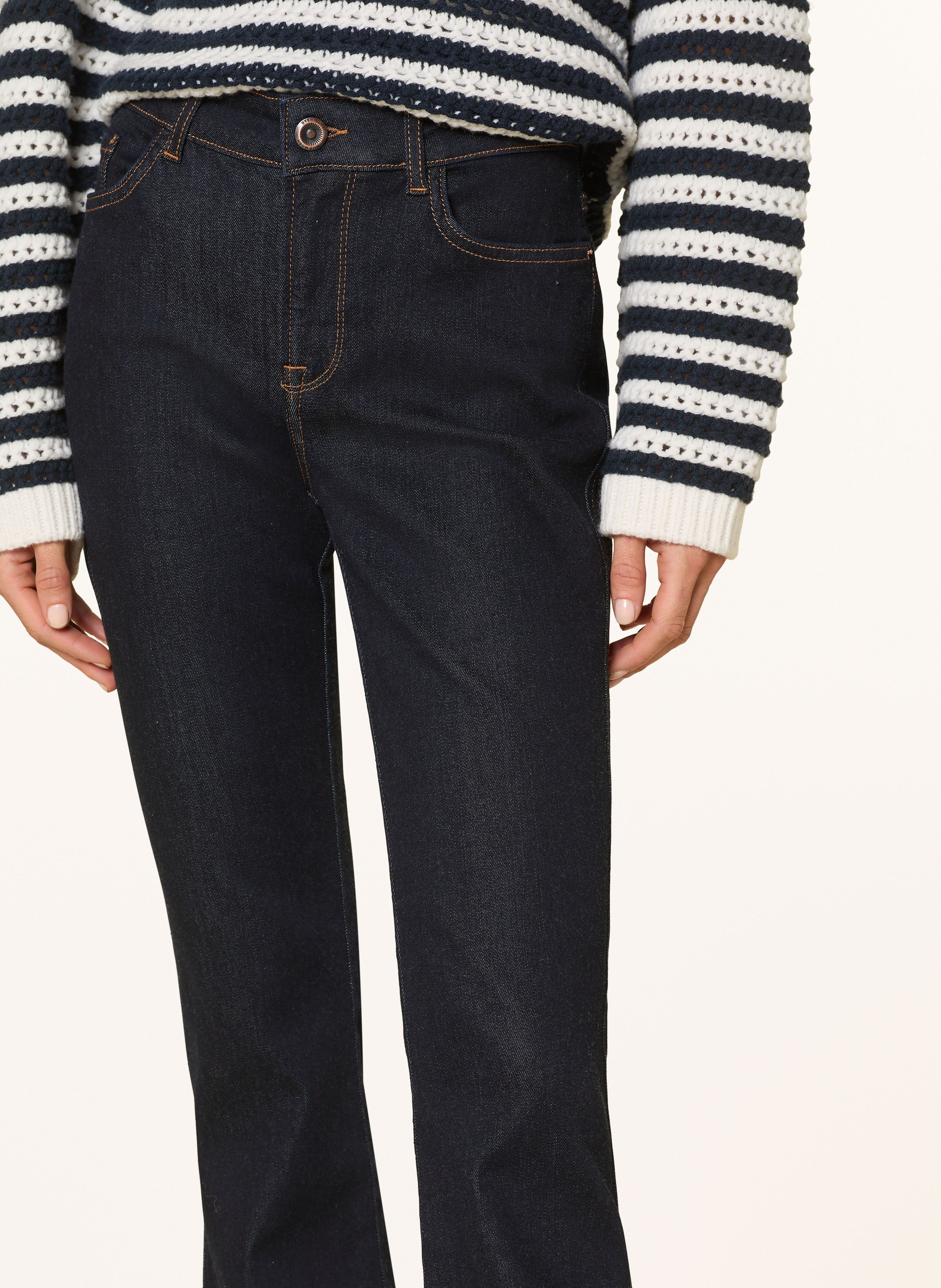 Thumbnail - Mos Mosh Flared Jeans Mmashley blau