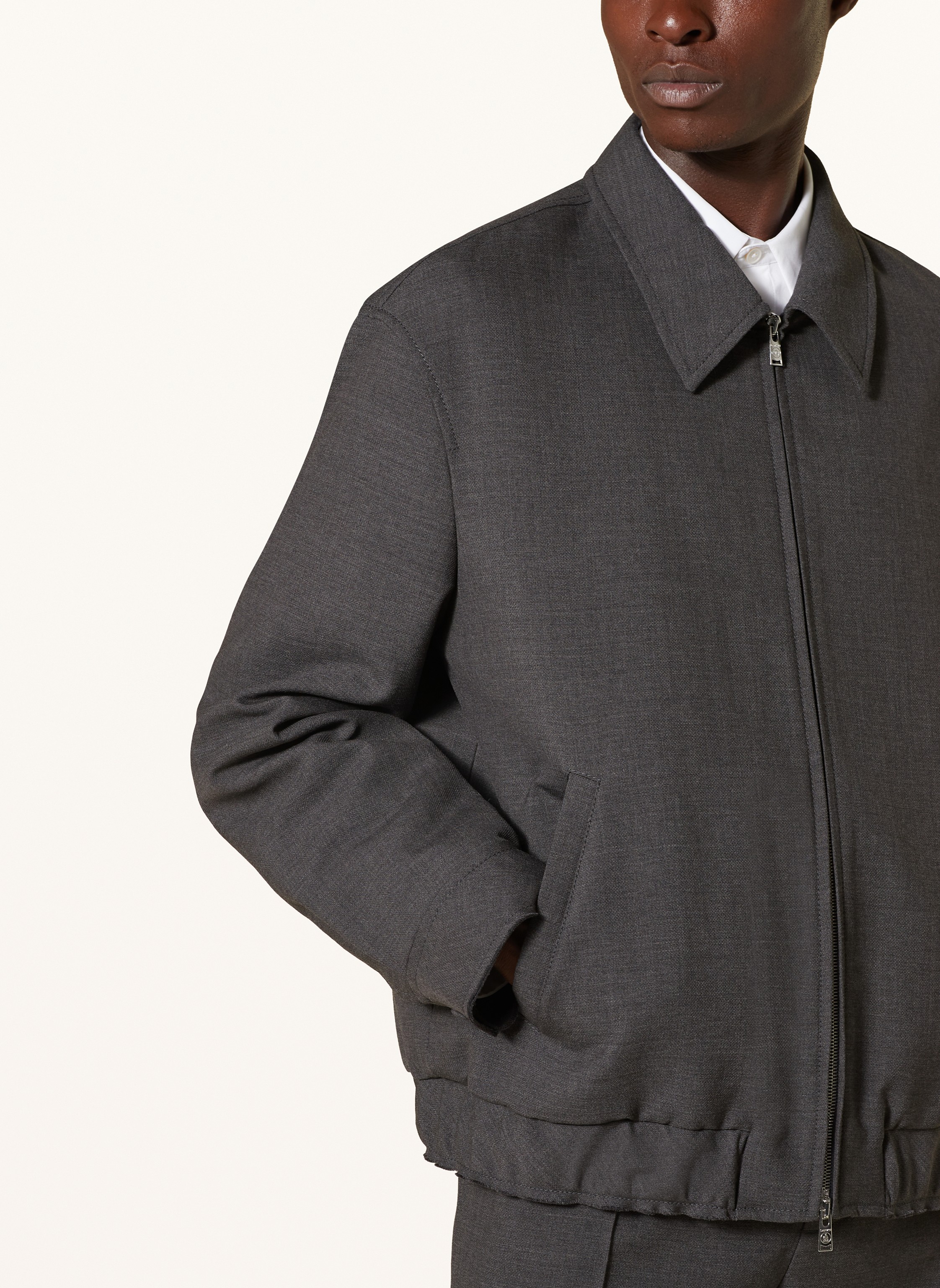 Thumbnail - Lanvin Blouson grau