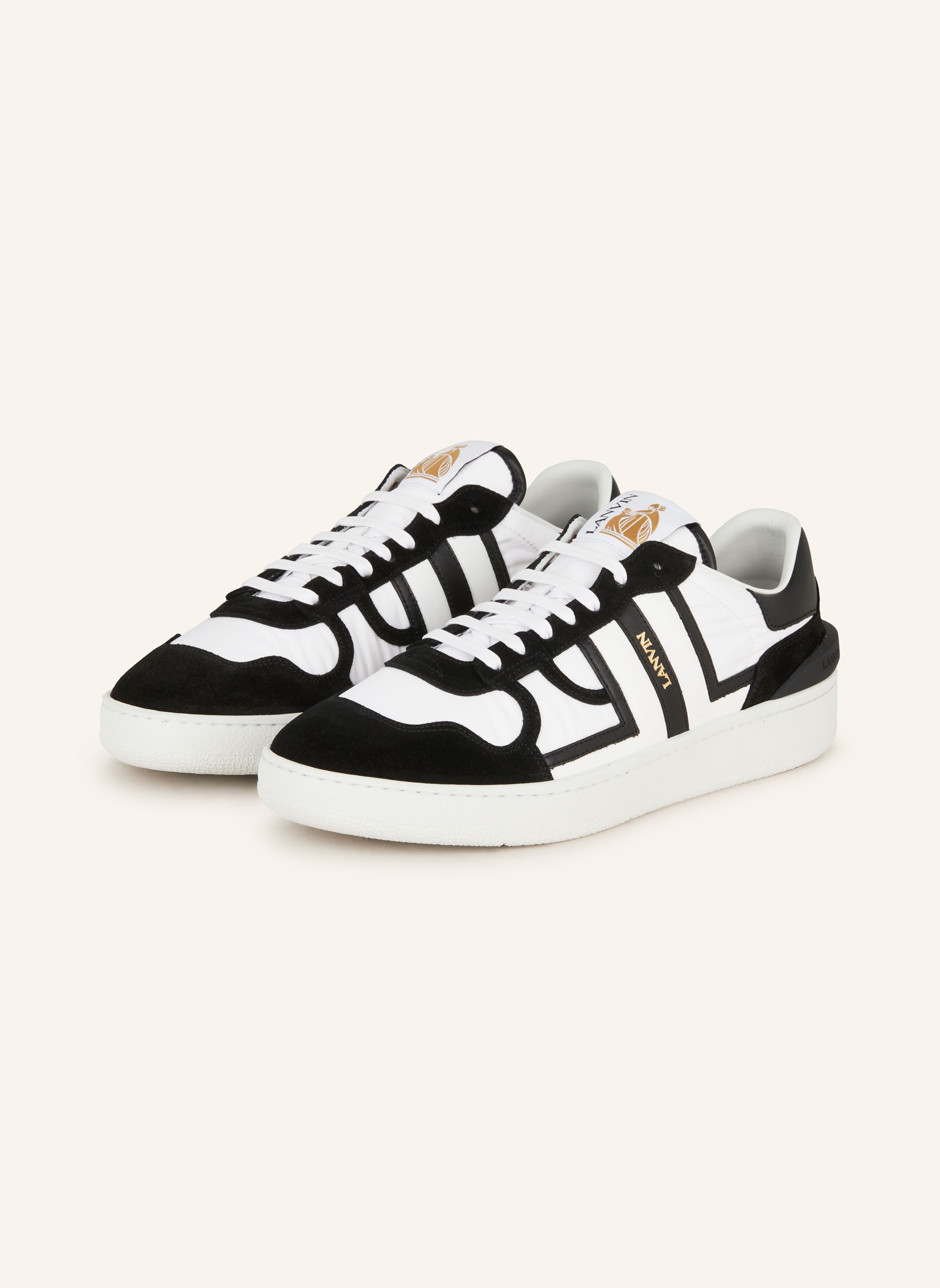 LANVIN Sneakers CLAY in white black