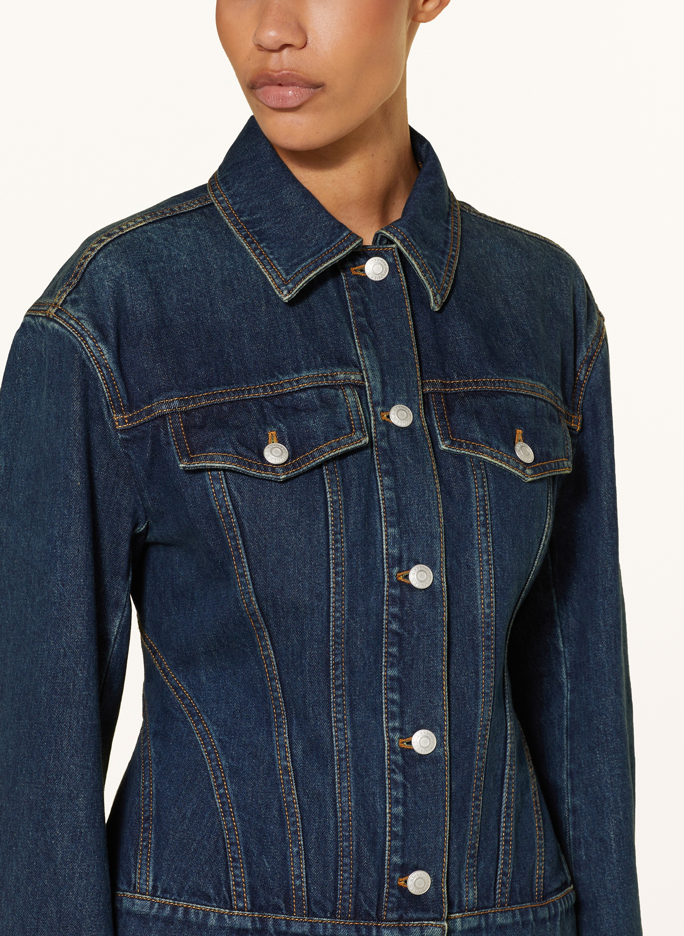 Thumbnail - Mcqueen Jeansjacke blau