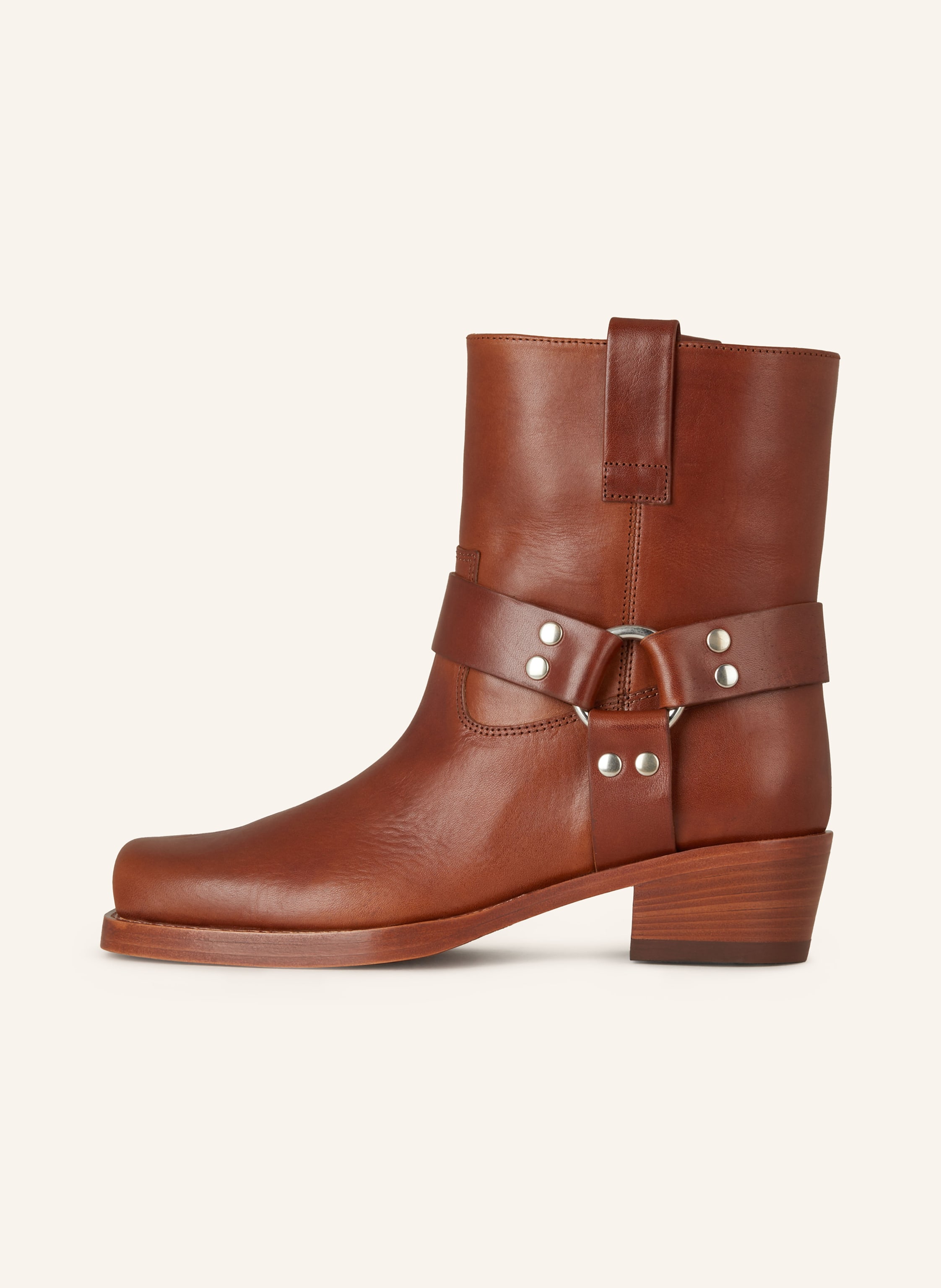 Thumbnail - Paris Texas Biker Boots Roxy Mit Nieten braun