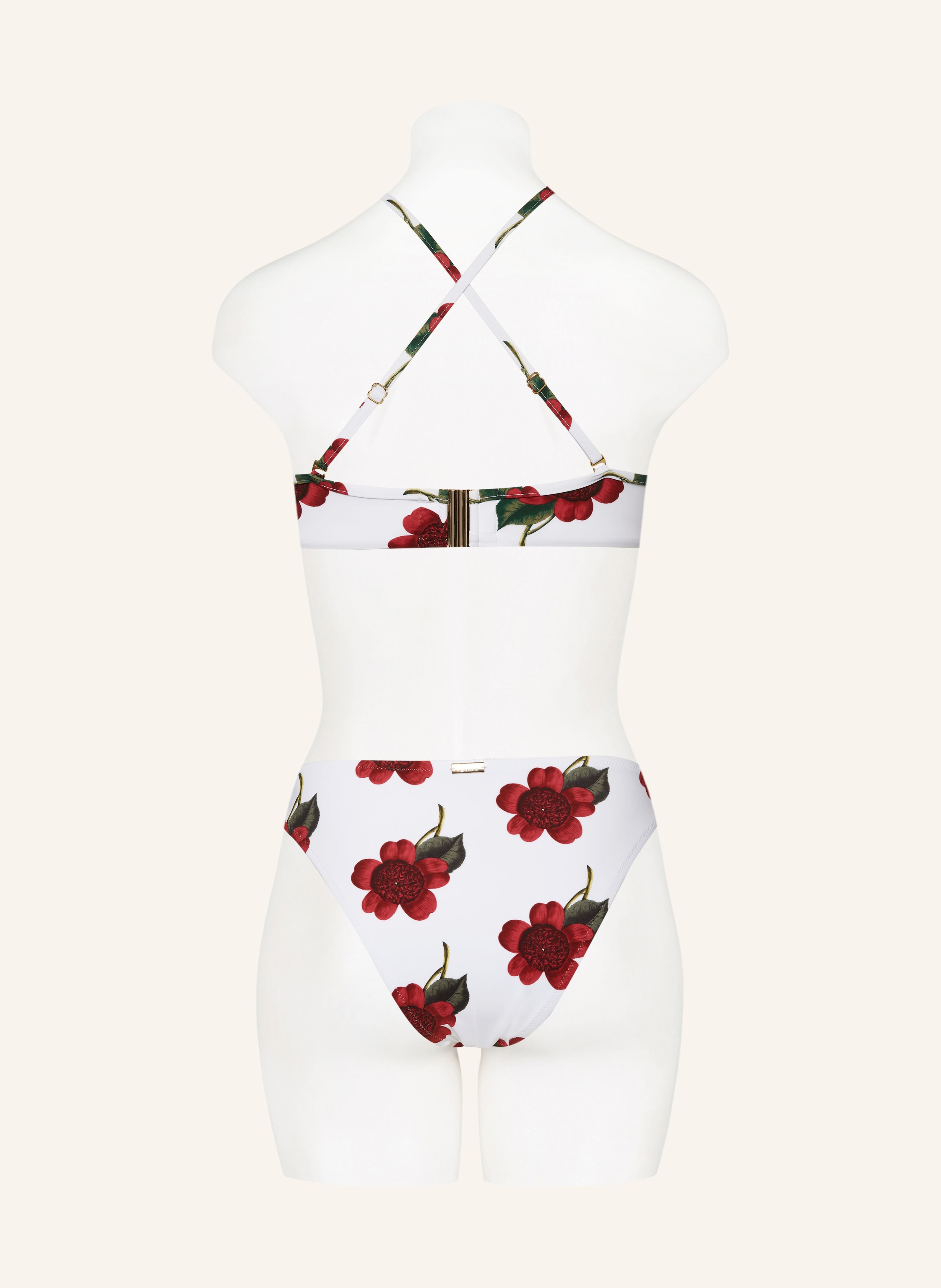 Thumbnail - Maryan Mehlhorn Bügel-Bikini-Top The Bloom weiss