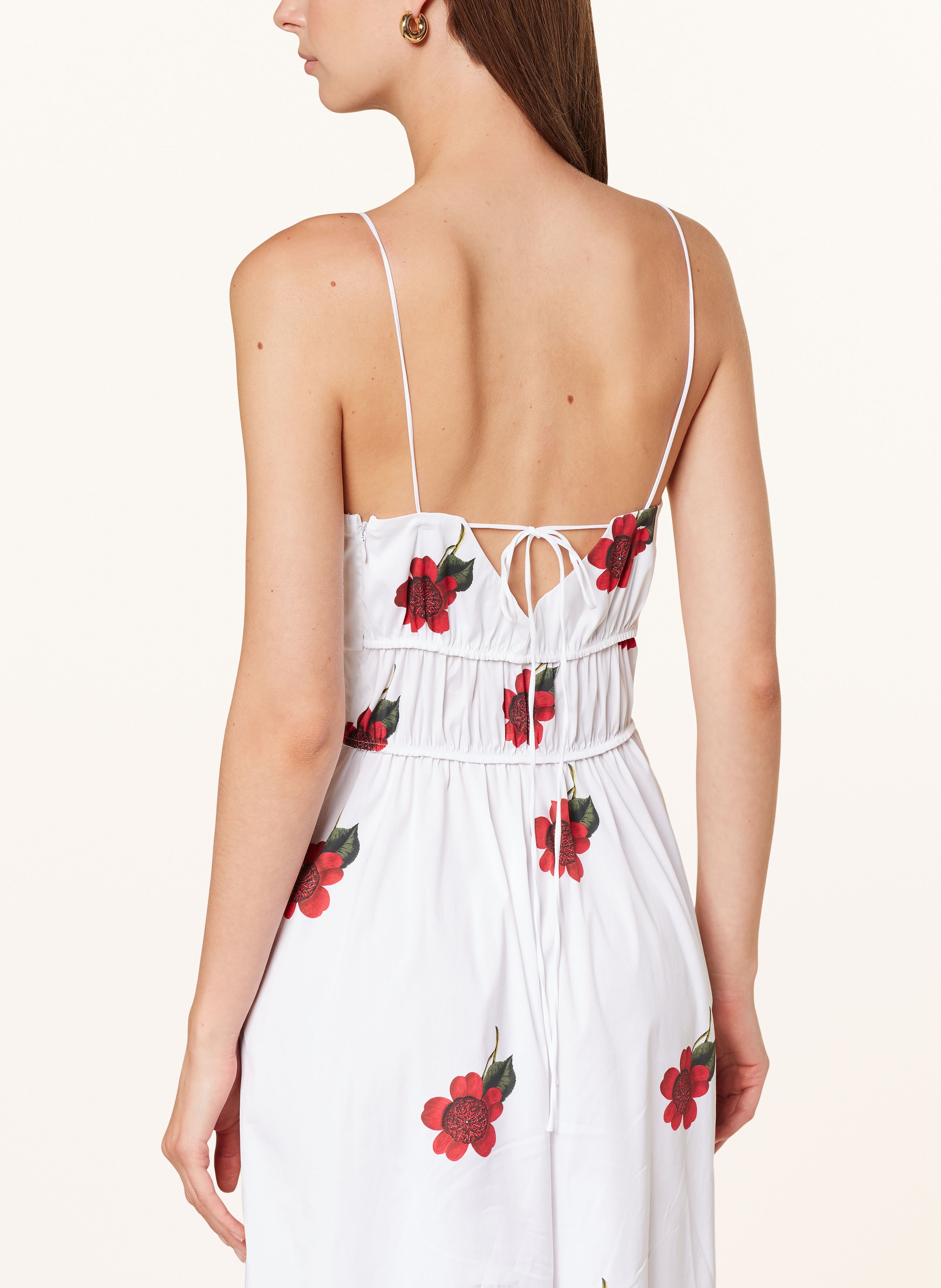 Thumbnail - Maryan Mehlhorn Strandkleid The Bloom weiss