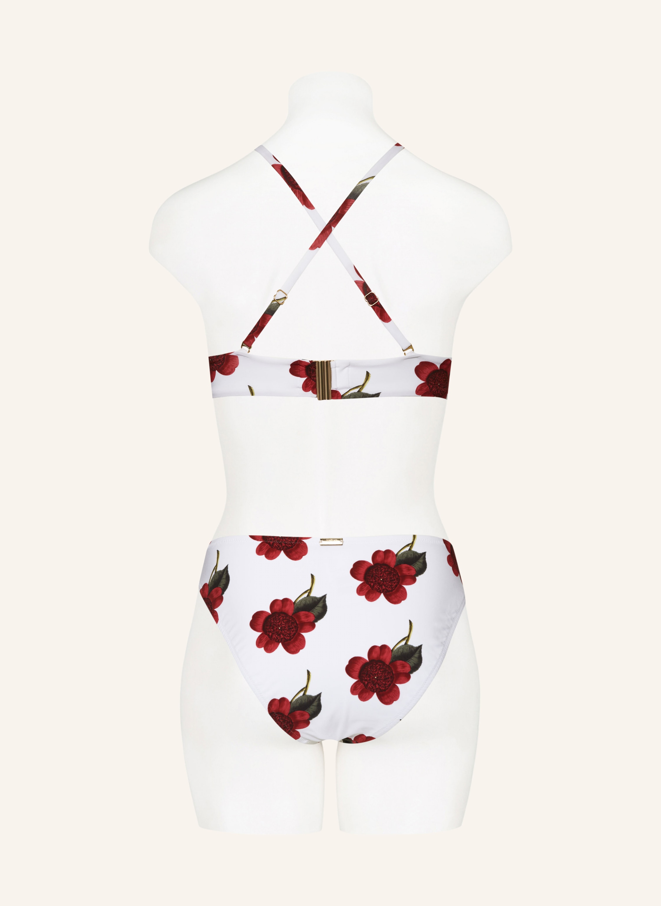 Thumbnail - Maryan Mehlhorn Bralette-Bikini-Top The Bloom weiss