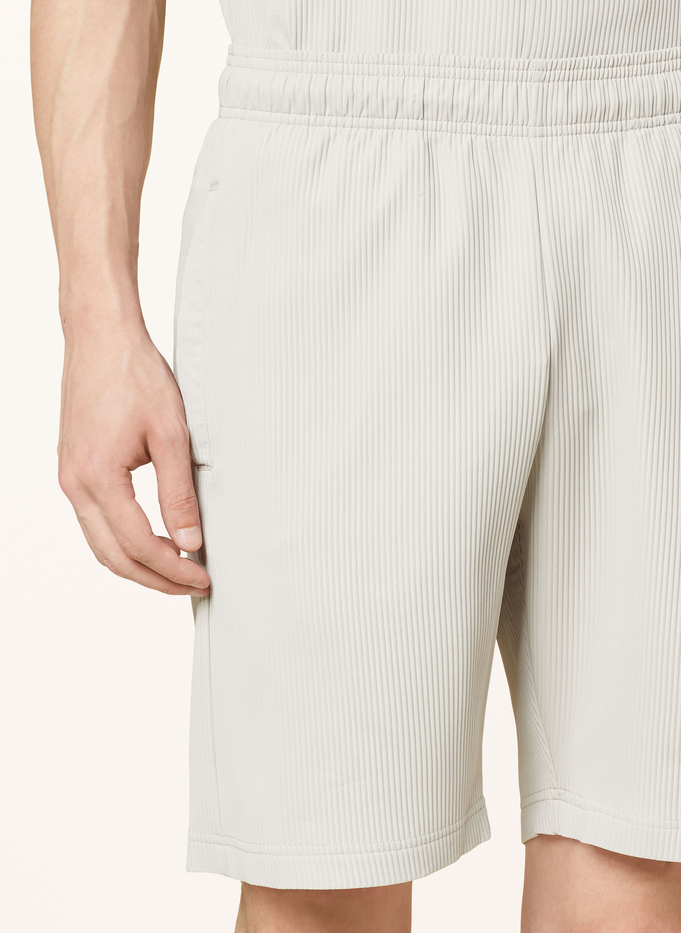 Thumbnail - Pegador Plisseeshorts Troy grau