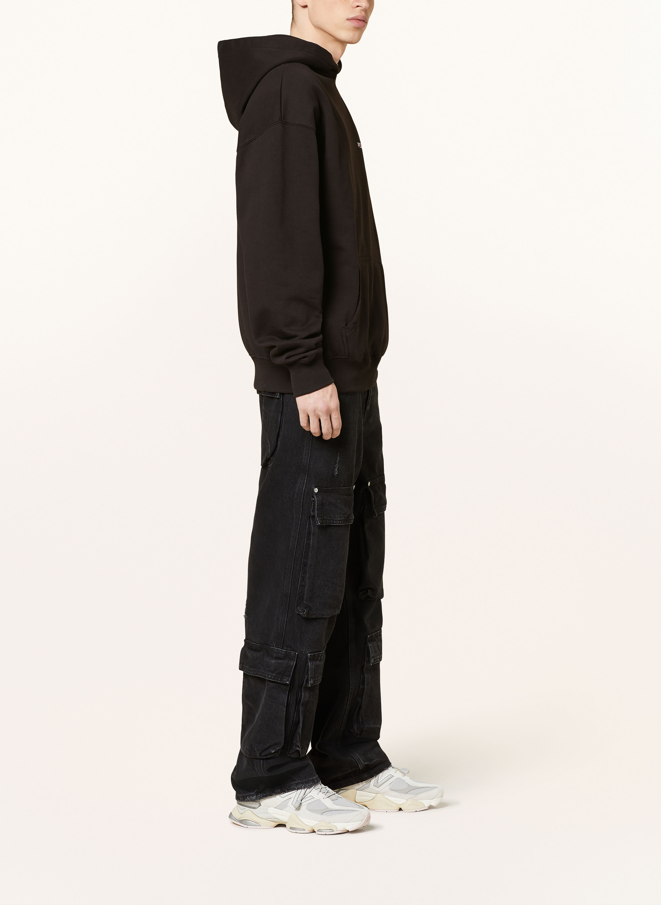 Thumbnail - Pegador Oversized-Hoodie Aleso schwarz