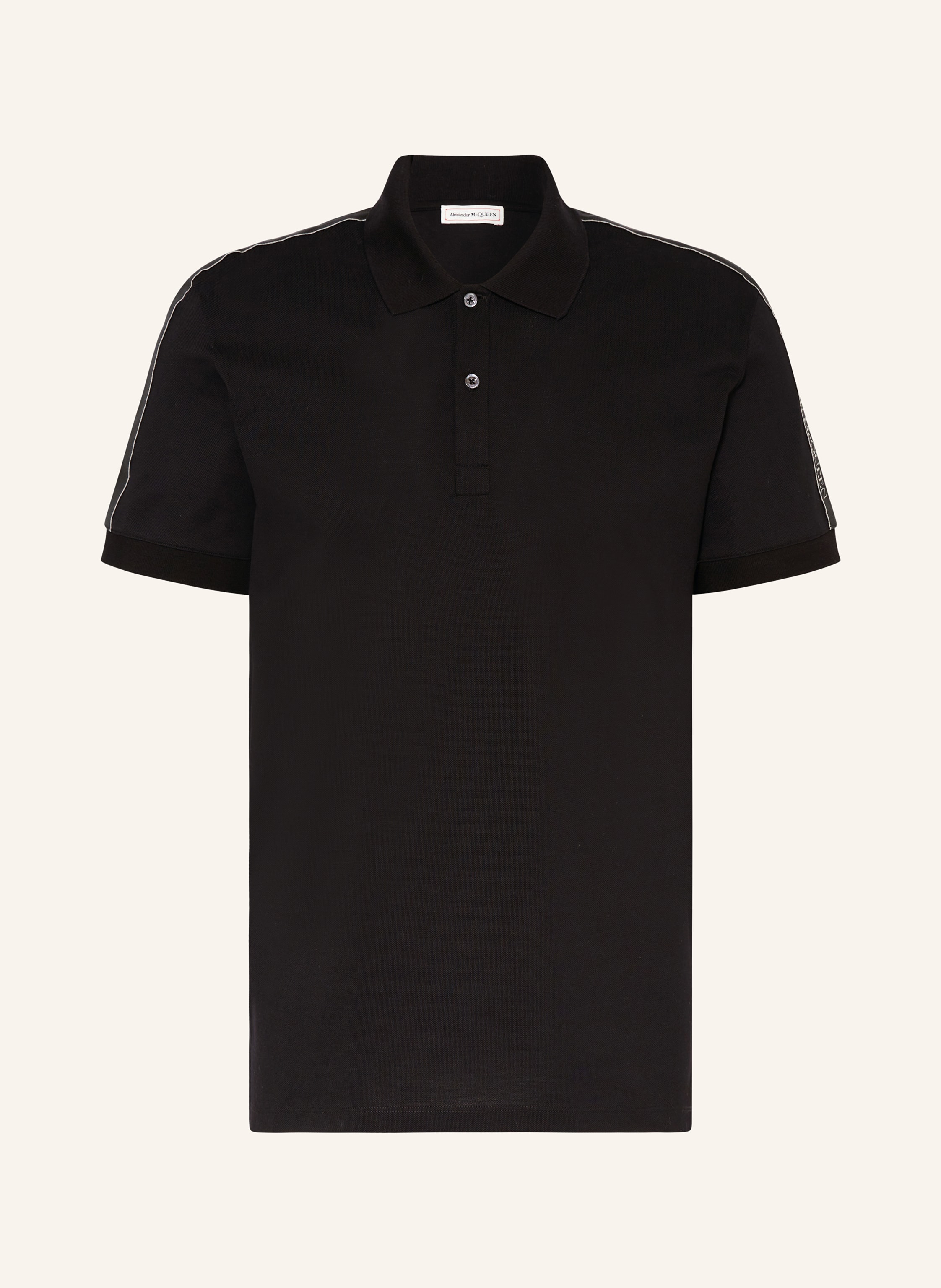 Alexander McQUEEN Pique polo shirt regular fit