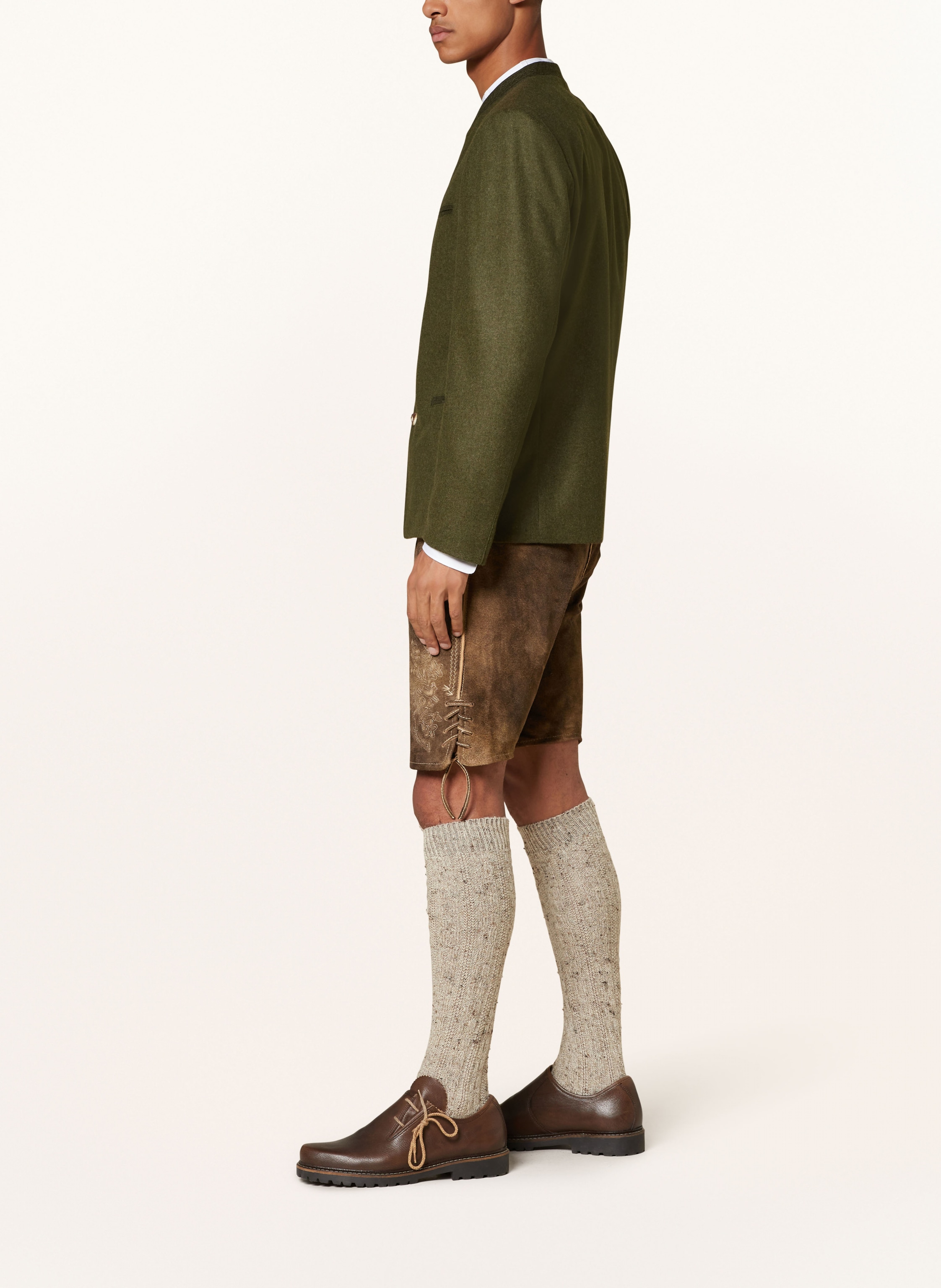 Thumbnail - Spieth & Wensky Trachten-Lederhose Erfurt braun