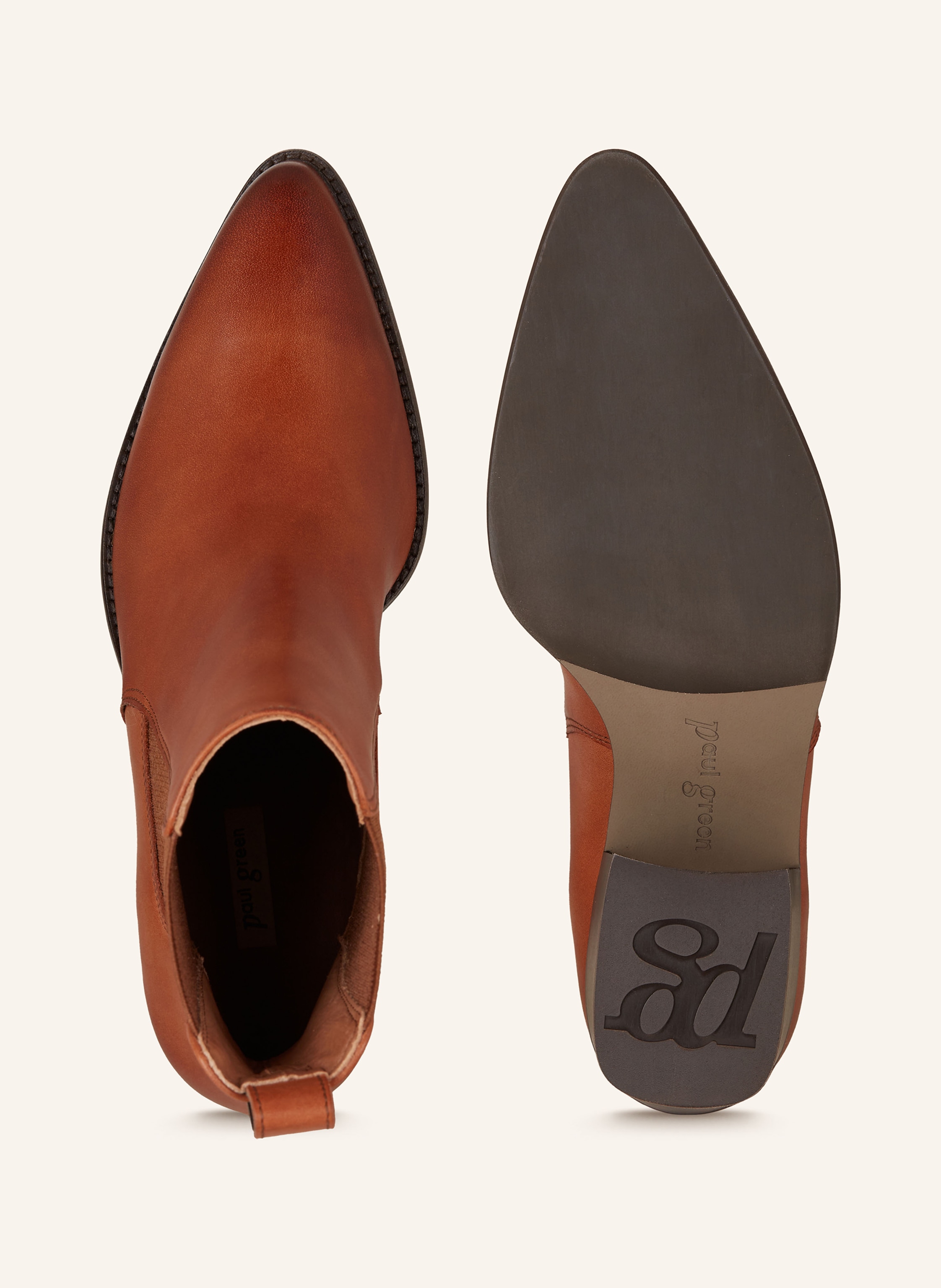 Paul Green Stiefeletten braun – Bild 2