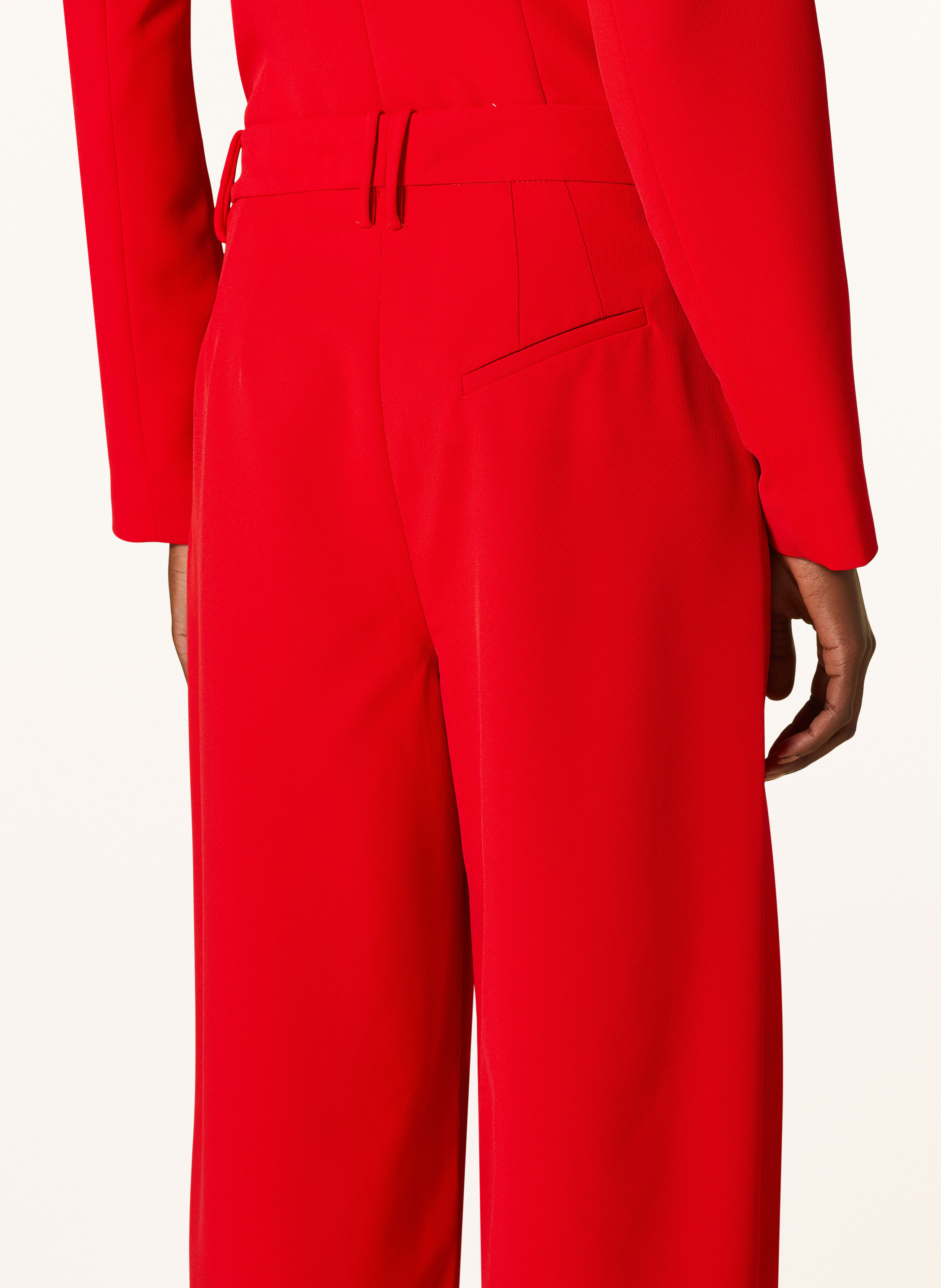 Thumbnail - Ganni Marlenehose rot