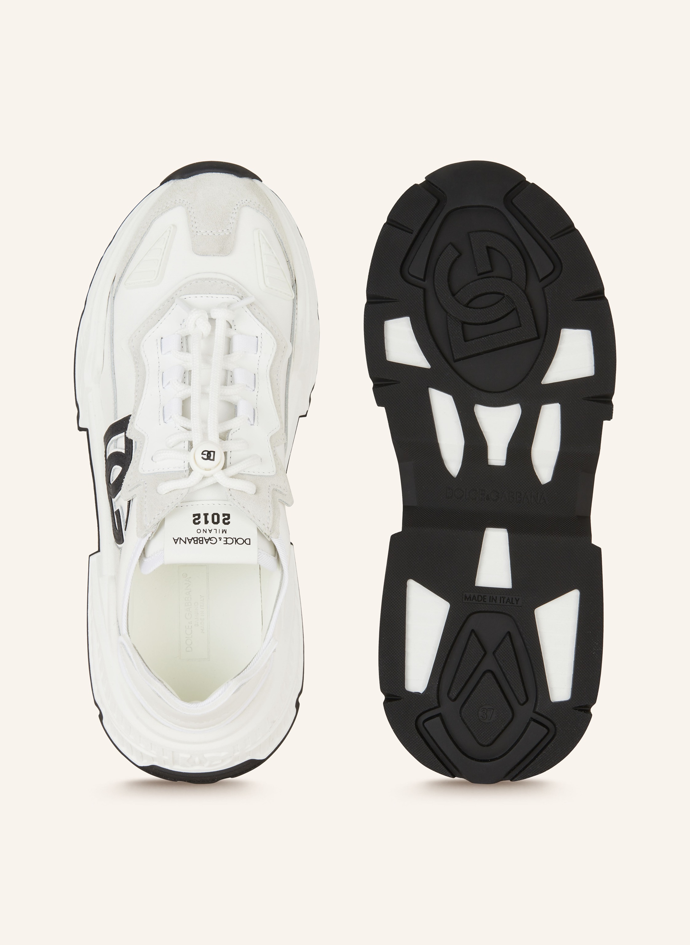 Thumbnail - Dolce & Gabbana Sneaker Bassa weiss