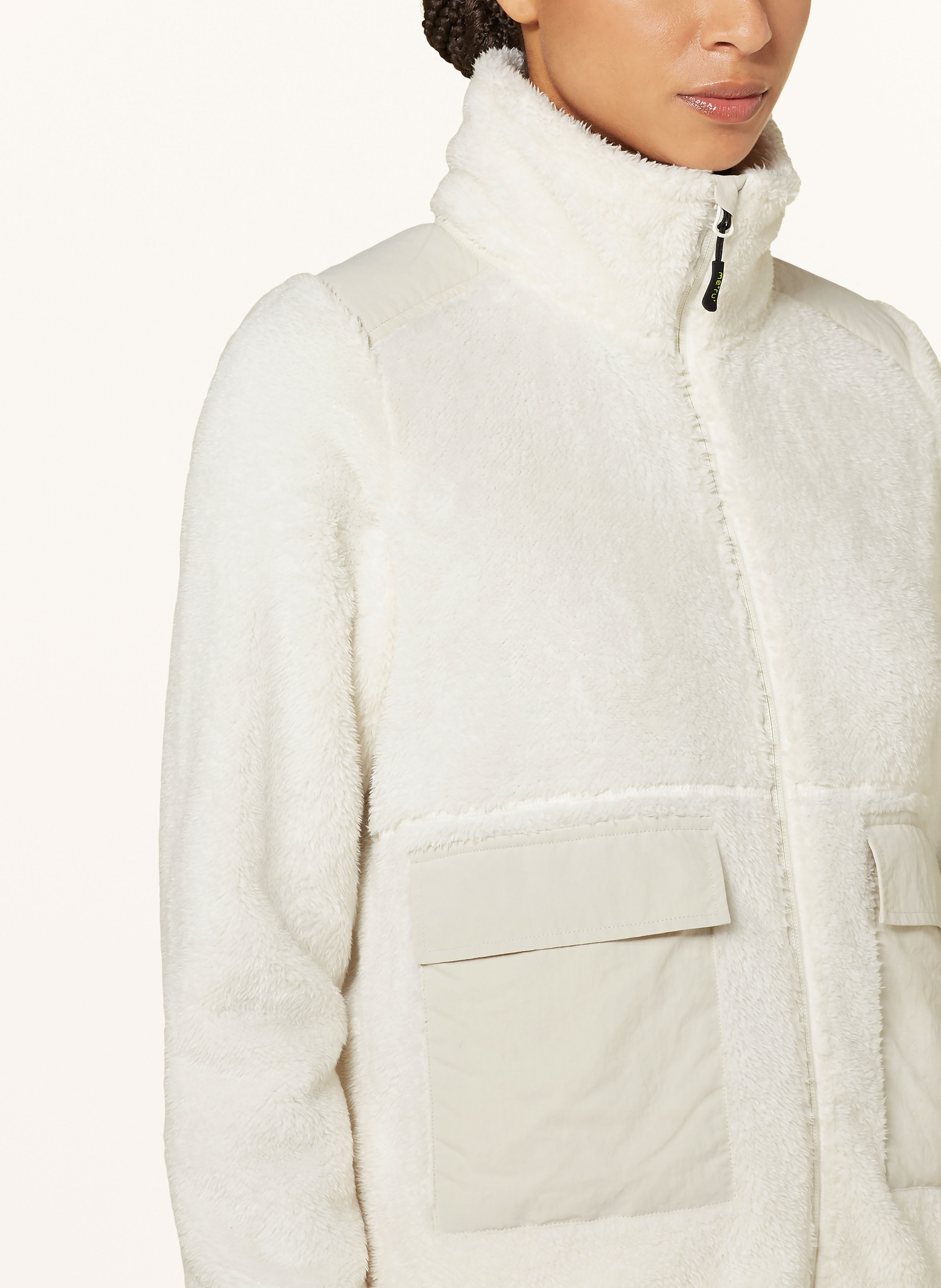 Thumbnail - Me°Ru' Fleecejacke Nunavut weiss