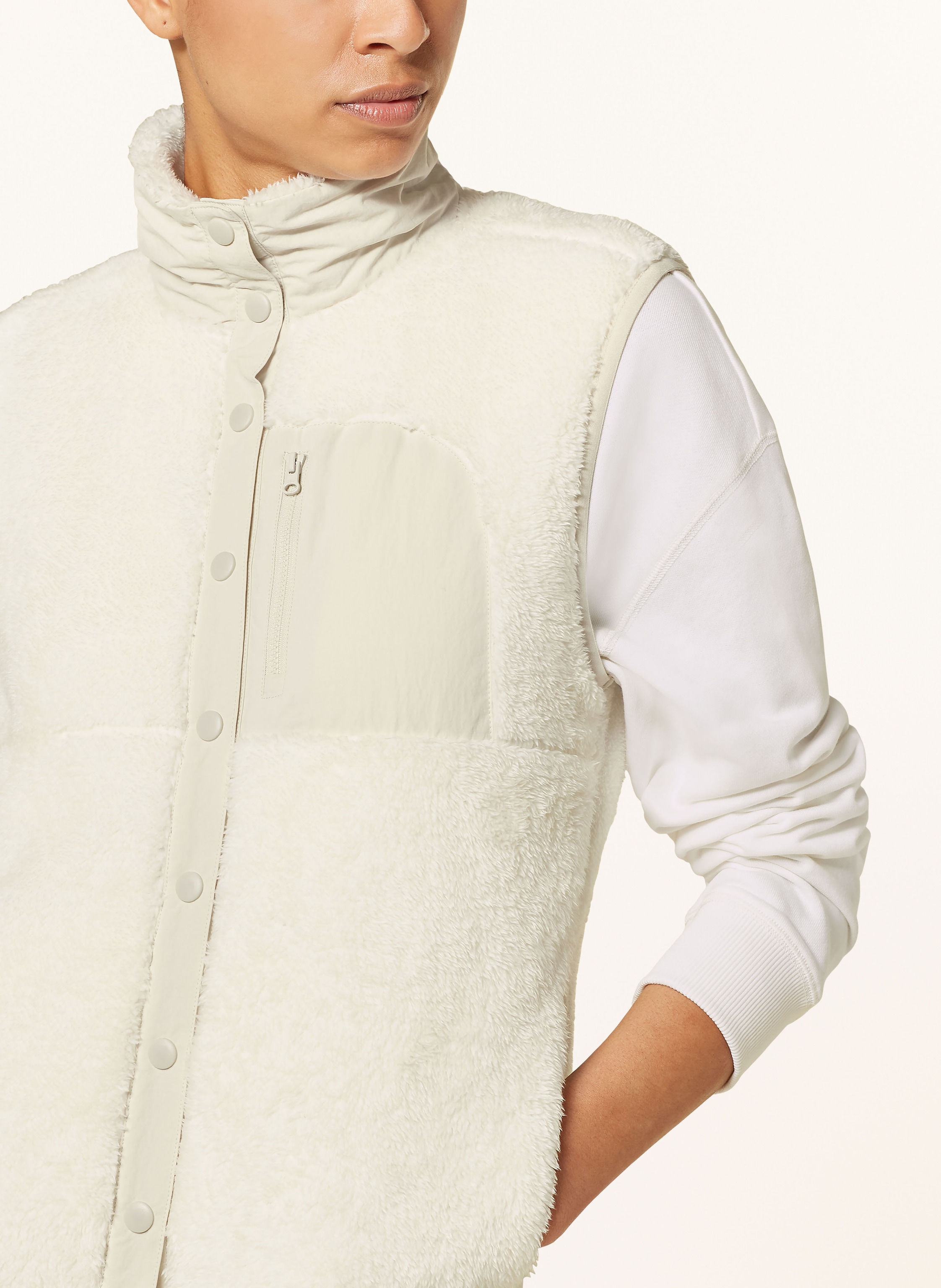 Thumbnail - Me°Ru' Fleeceweste Nunavut weiss