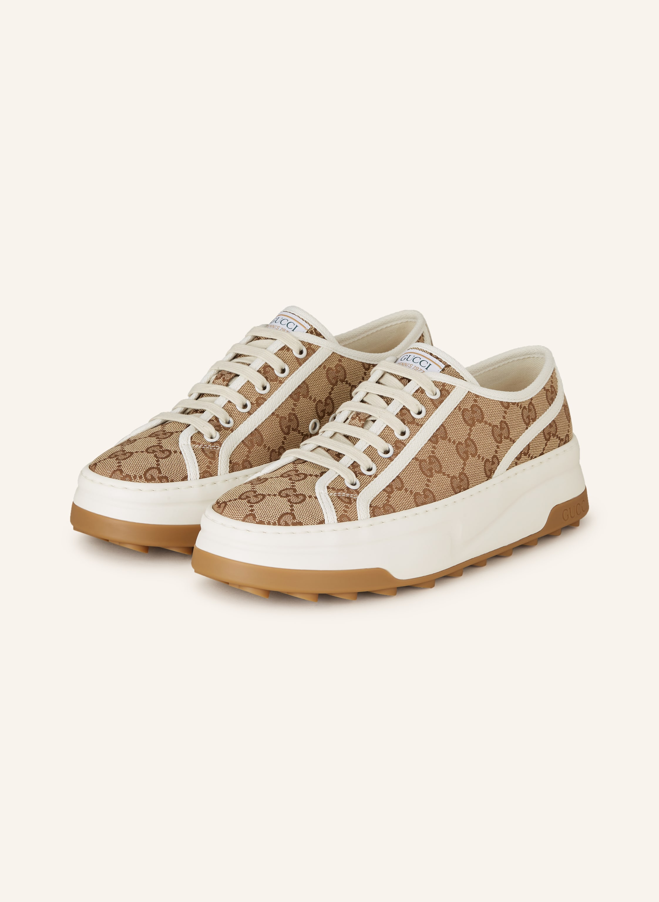 GUCCI Sneakers in 9745 beige ebony my.white