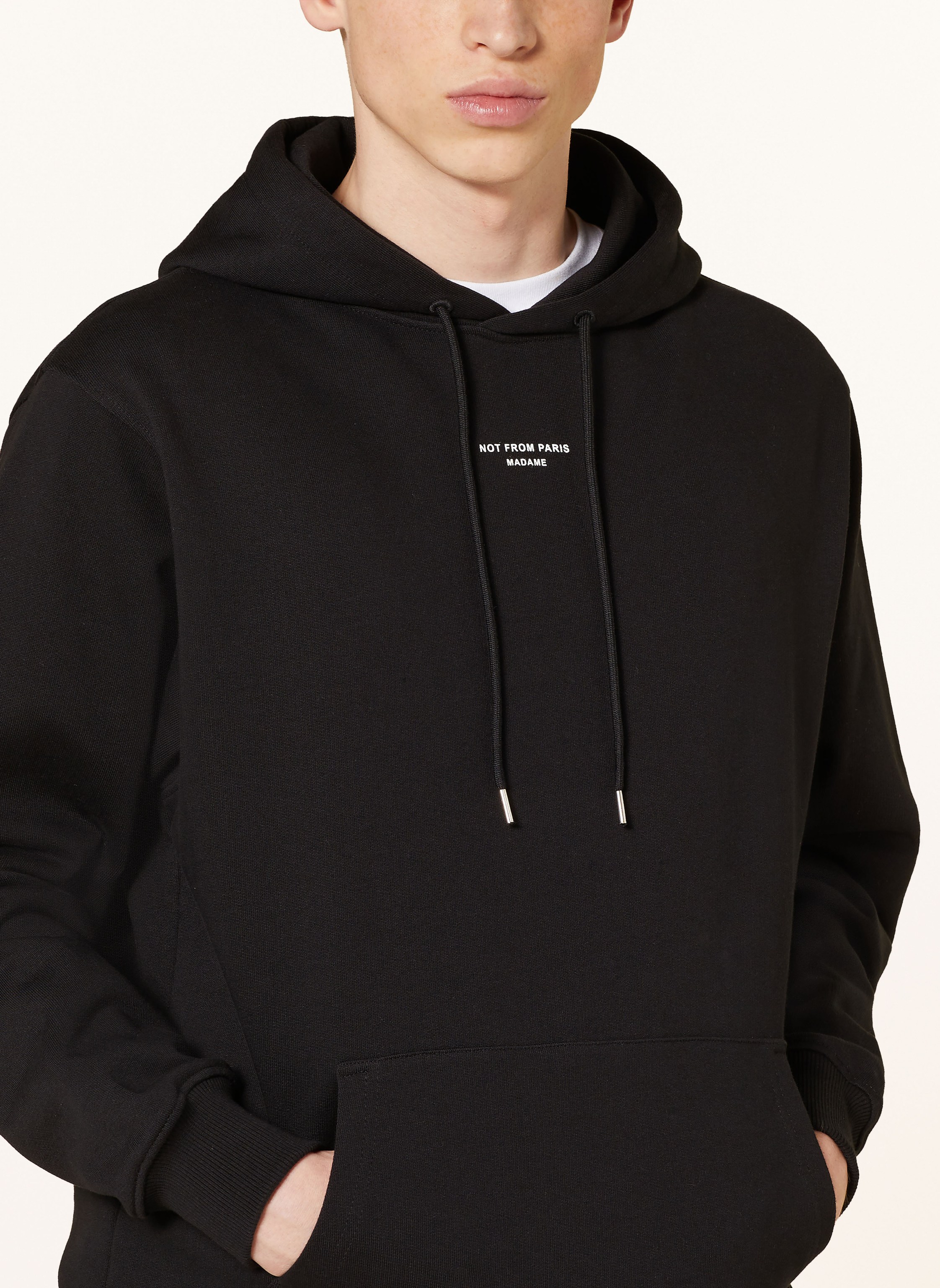 Thumbnail - Drôle De Monsieur Hoodie schwarz