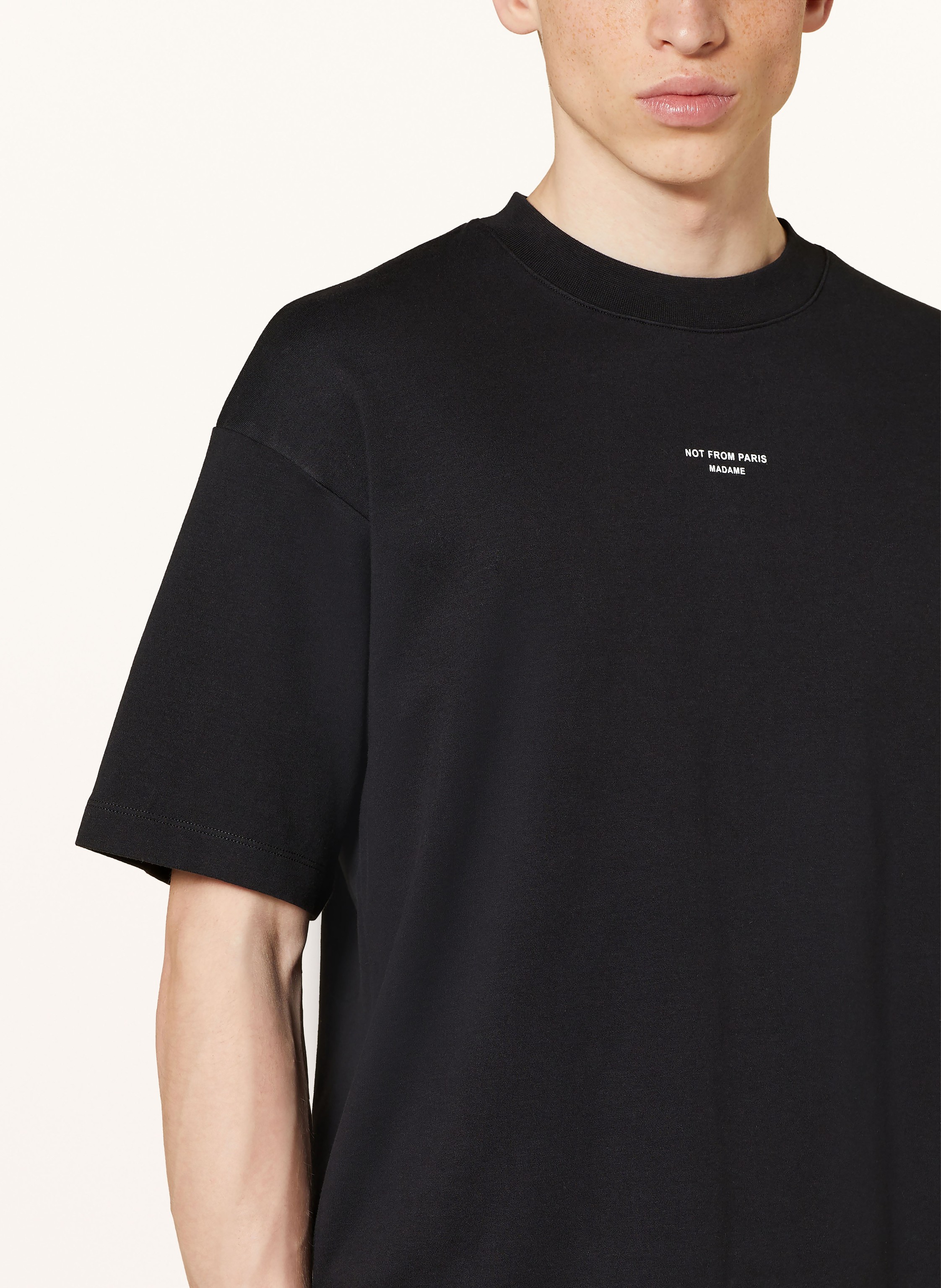 Thumbnail - Drôle De Monsieur T-Shirt schwarz