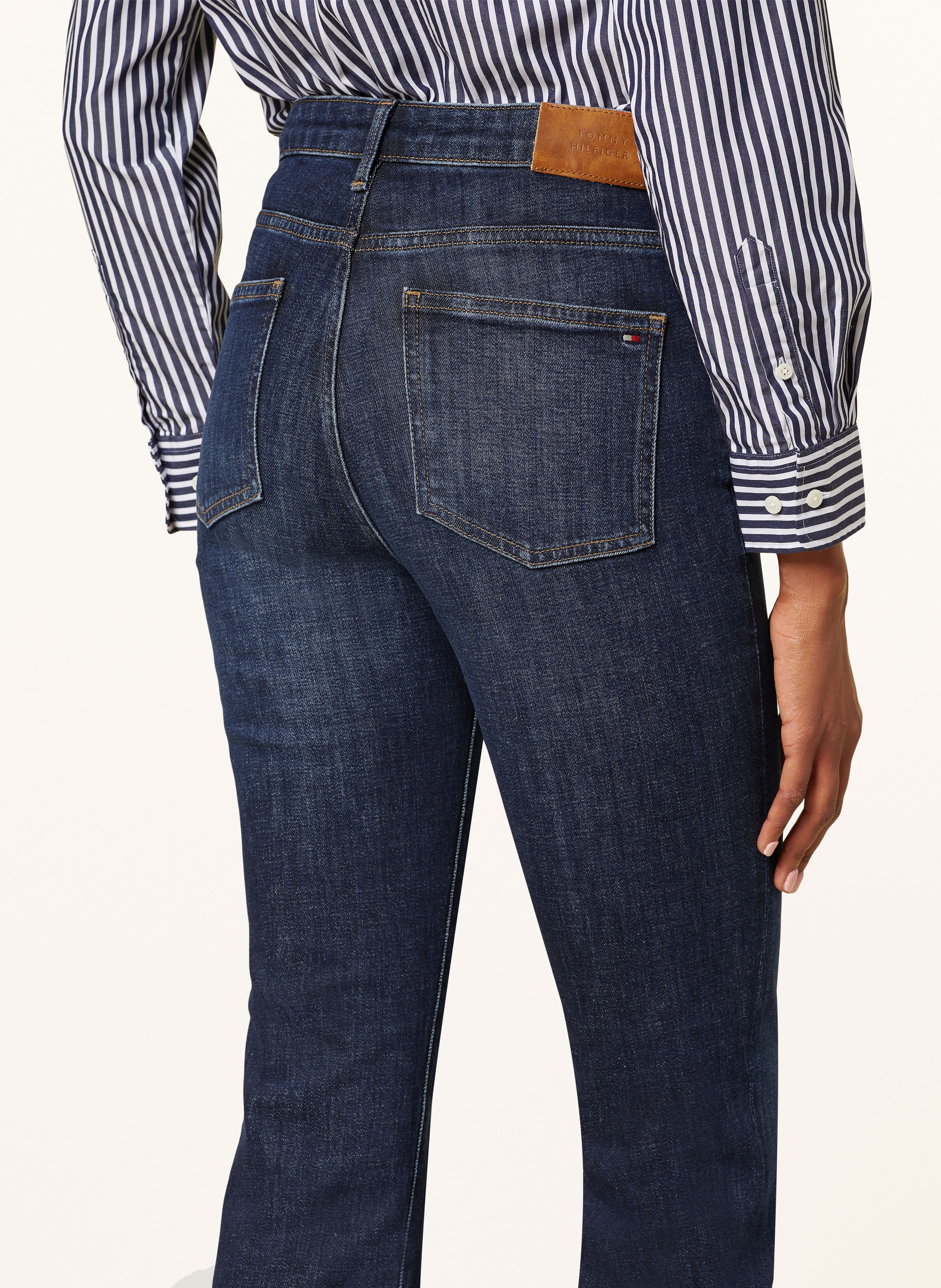 Thumbnail - Tommy Hilfiger Bootcut Jeans blau