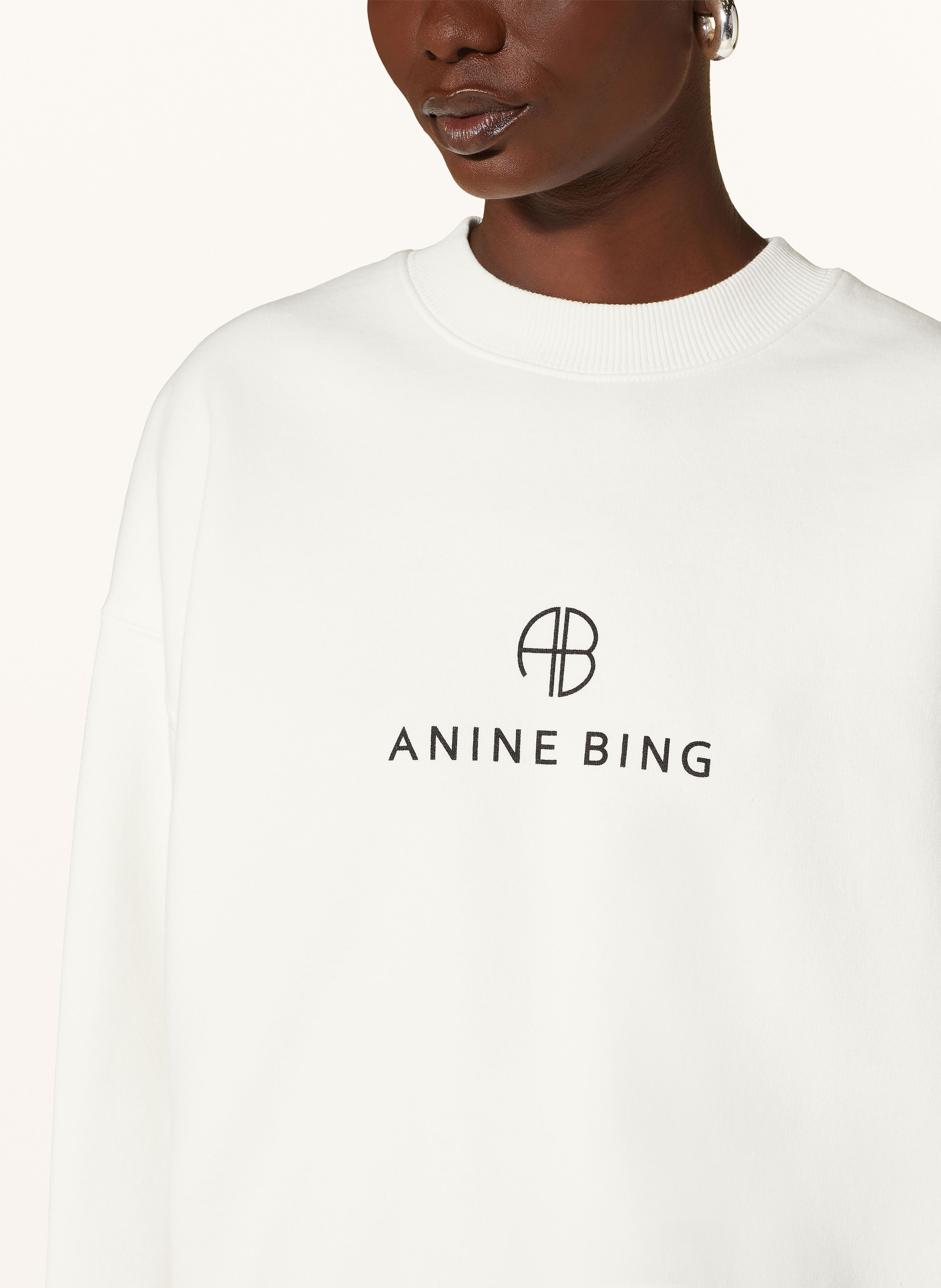 Thumbnail - Anine Bing Sweatshirt Jaci weiss