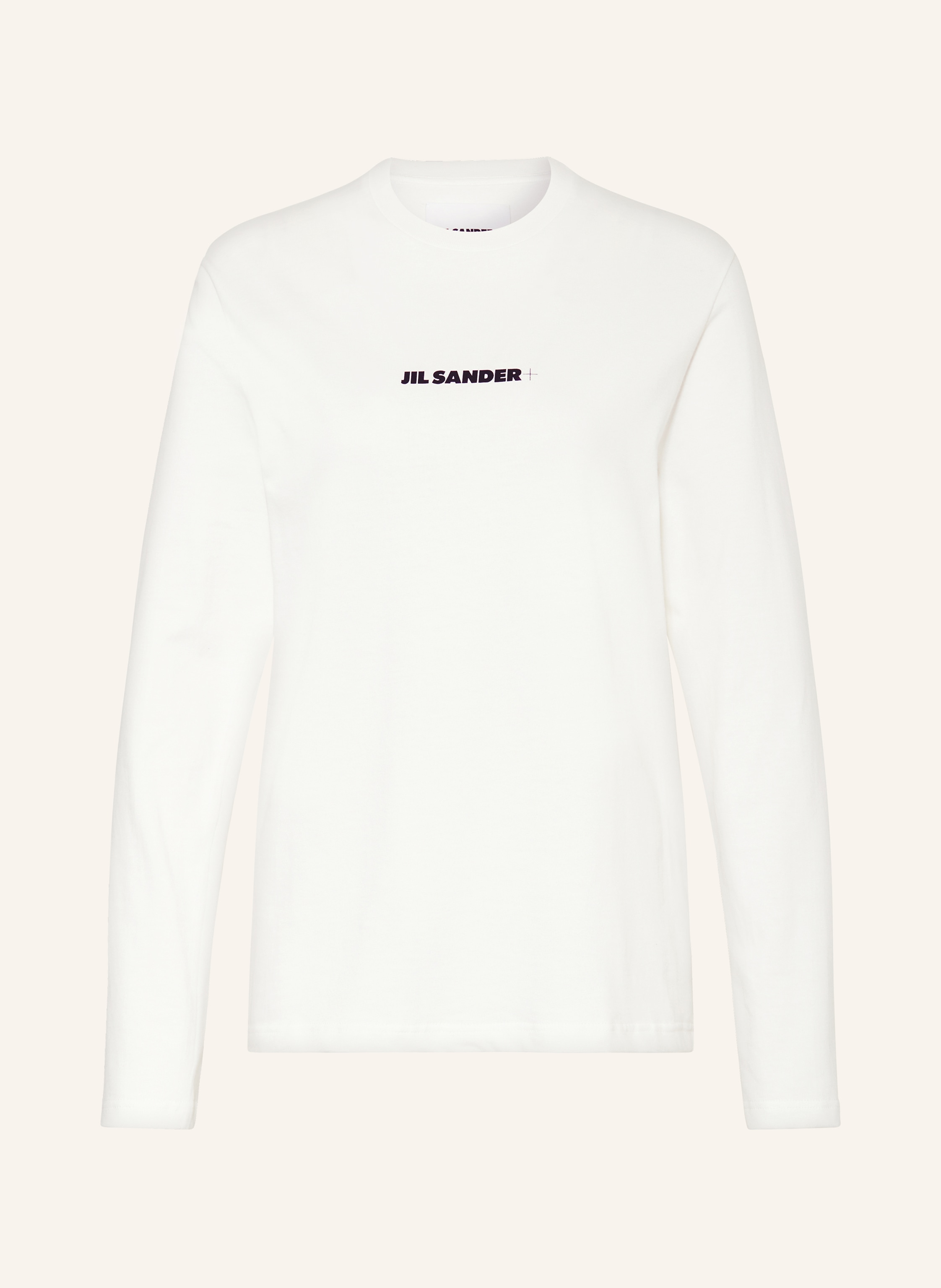 JILSANDER Long-Sleeve Shirt シャツ 24AW Jil Sander logo-print long-sleeve Top | White | FARFETCH CA
