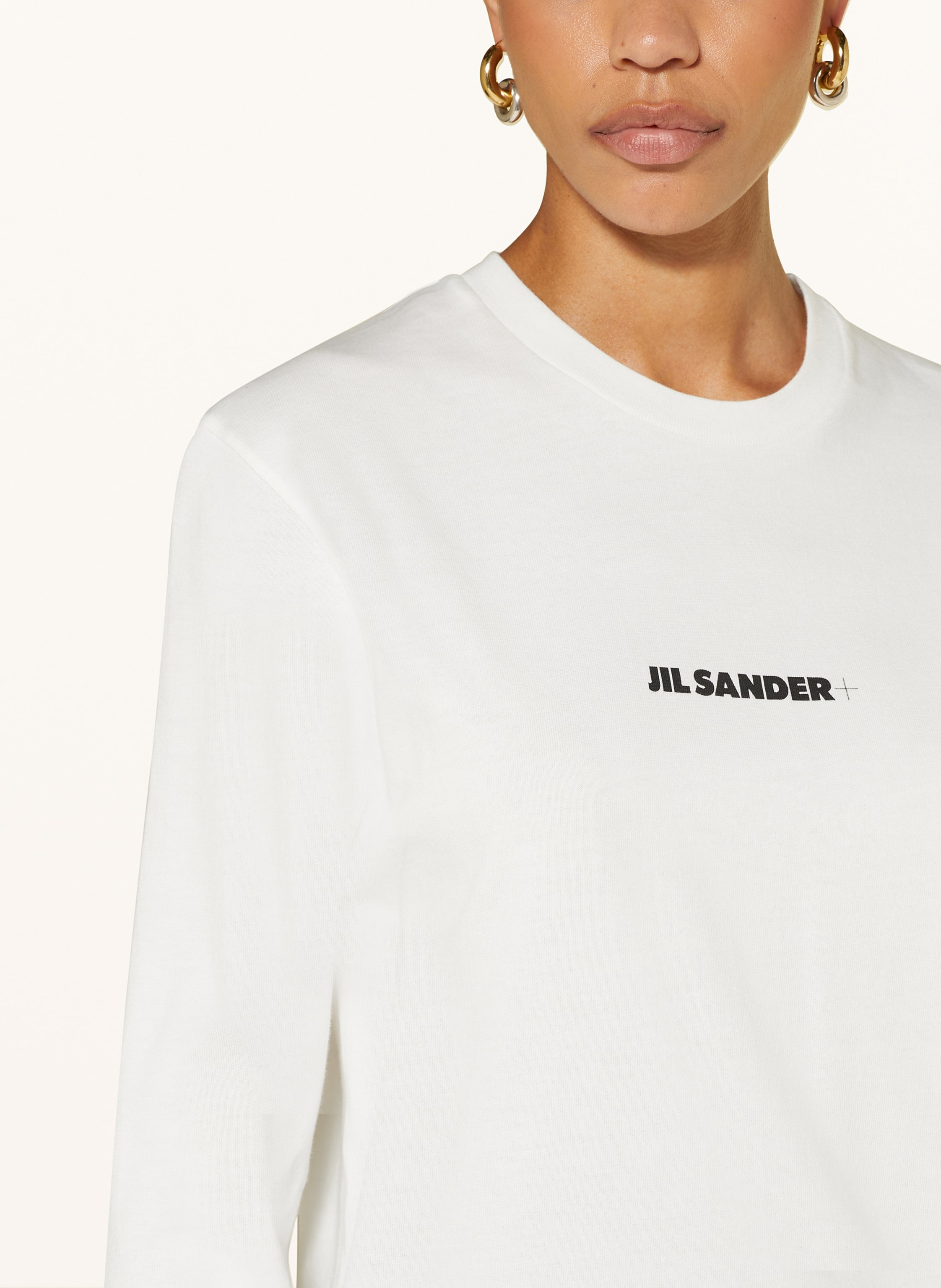 Thumbnail - Jil Sander Longsleeve weiss