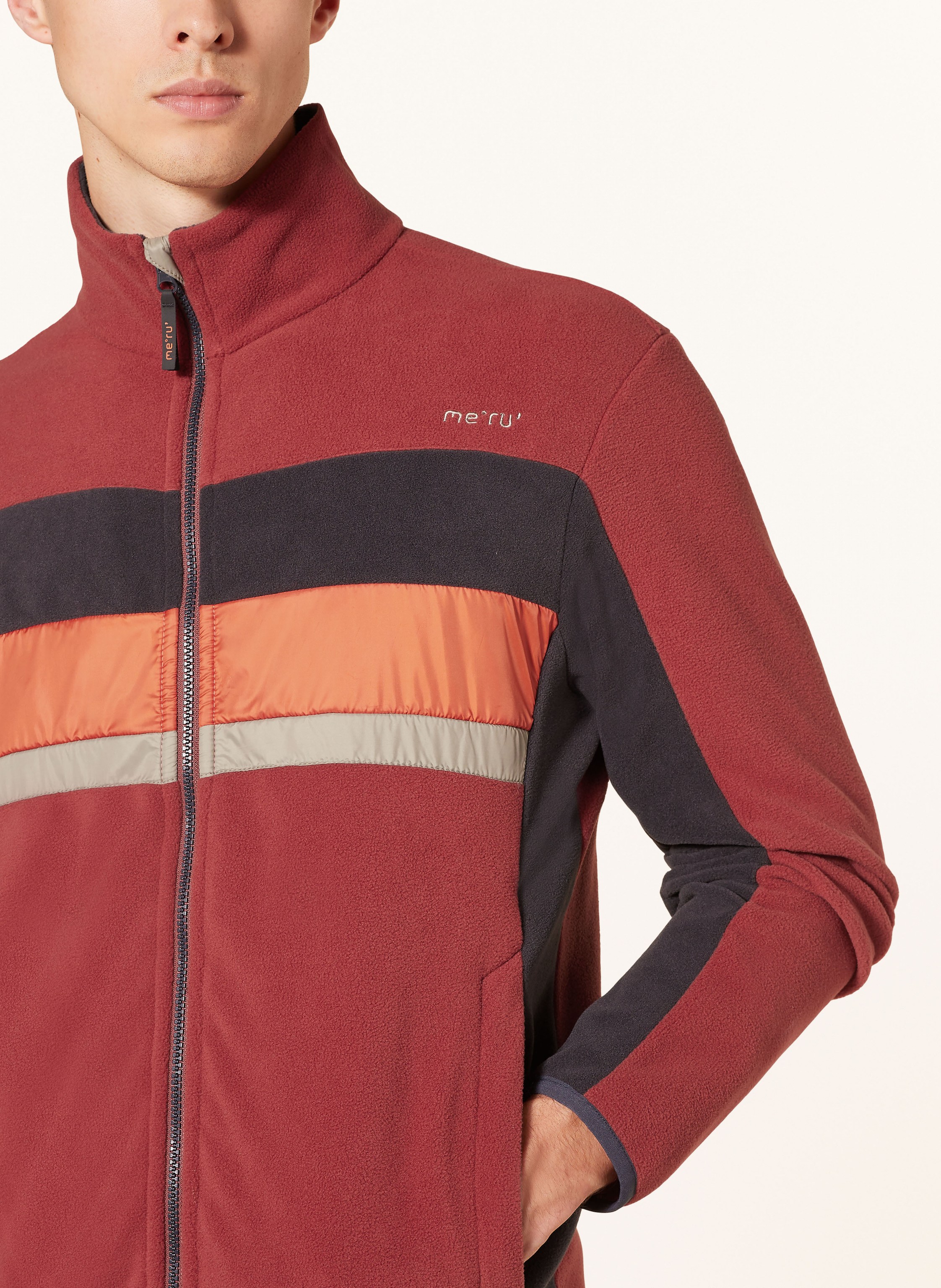Thumbnail - Me°Ru' Fleecejacke Hereford braun
