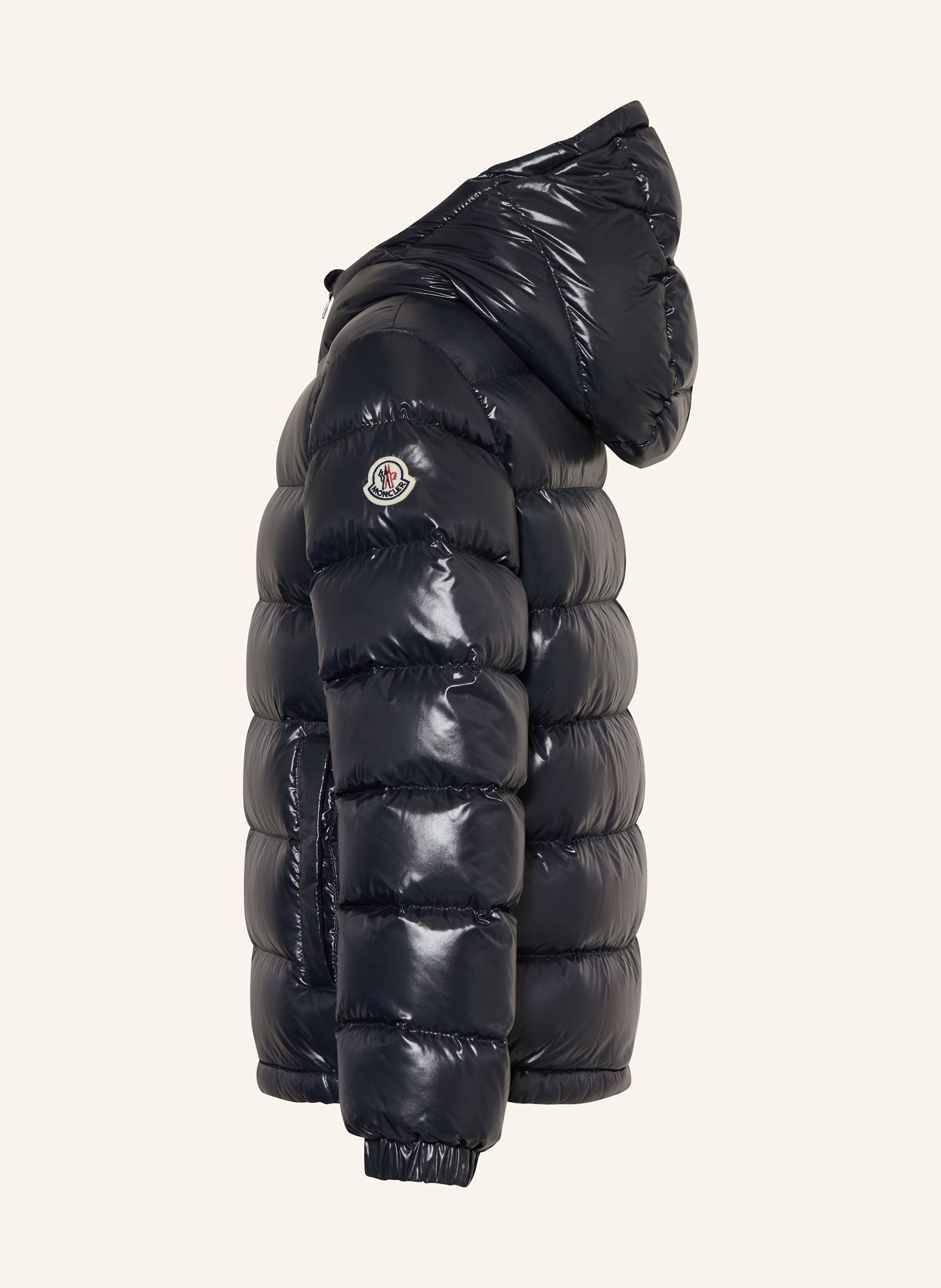 Thumbnail - Moncler Enfant Daunenjacke New Aubert blau