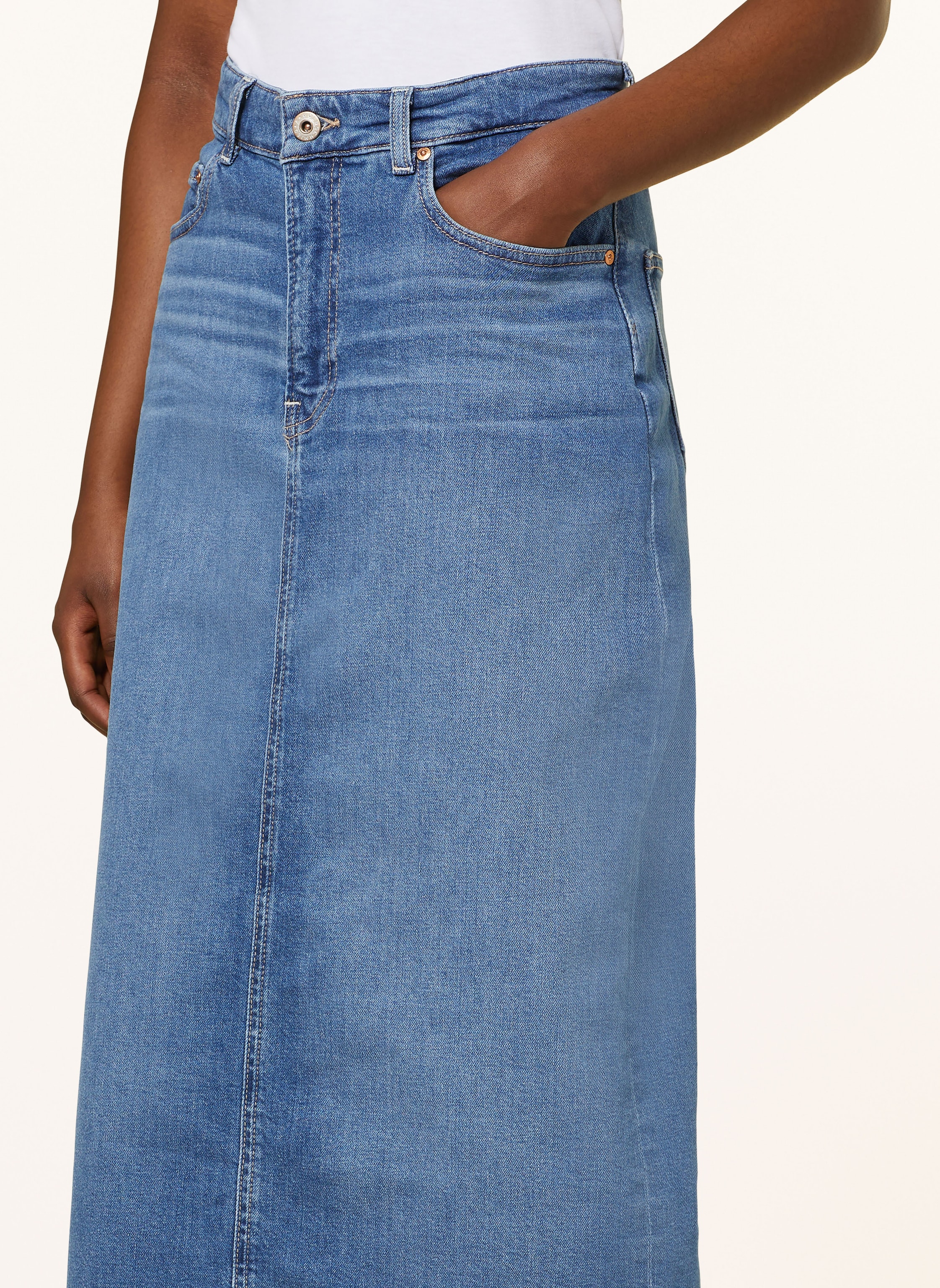 Thumbnail - Ag Jeans Jeansrock blau