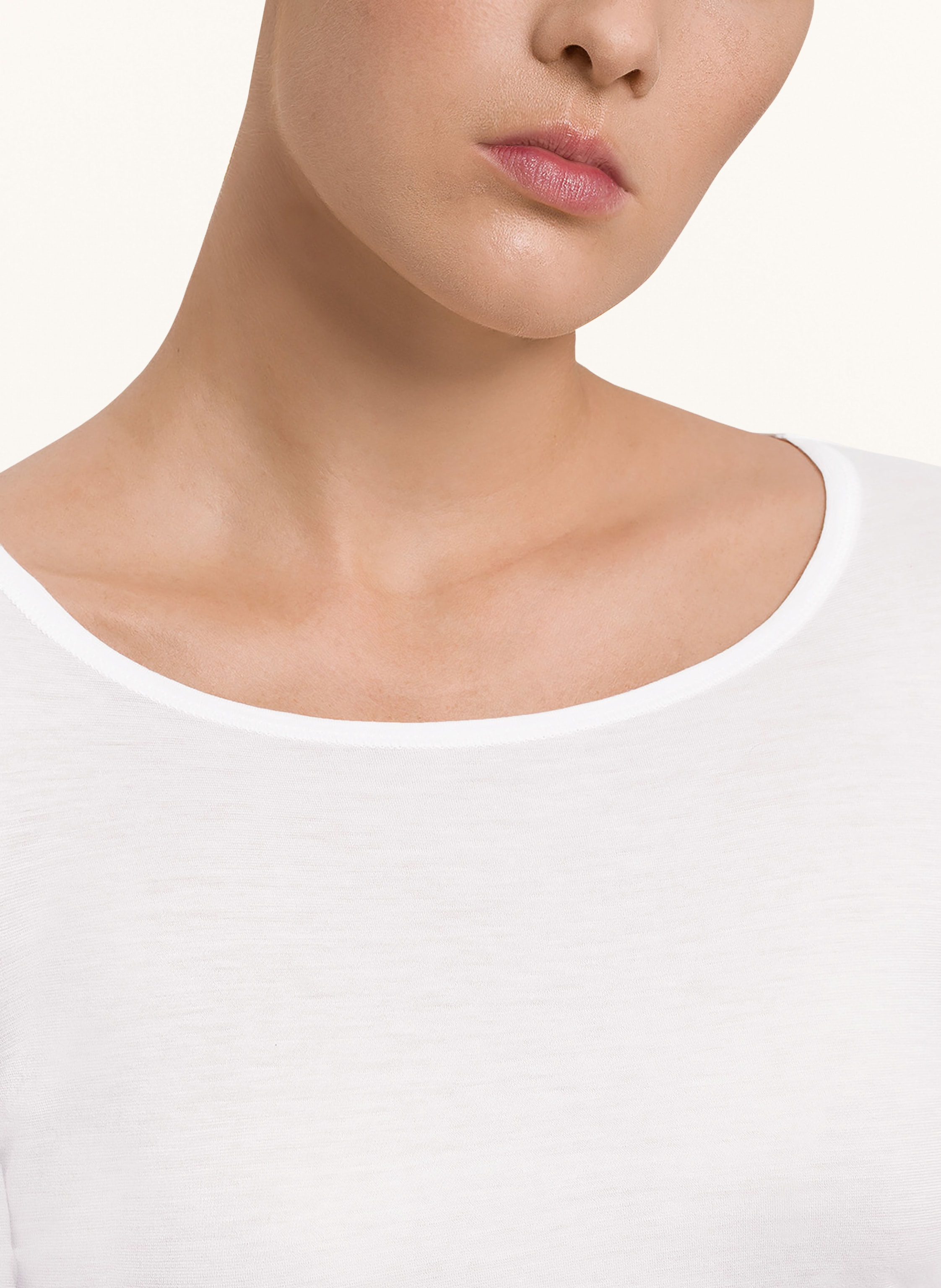 Thumbnail - Hanro Longsleeve Ultralight weiss