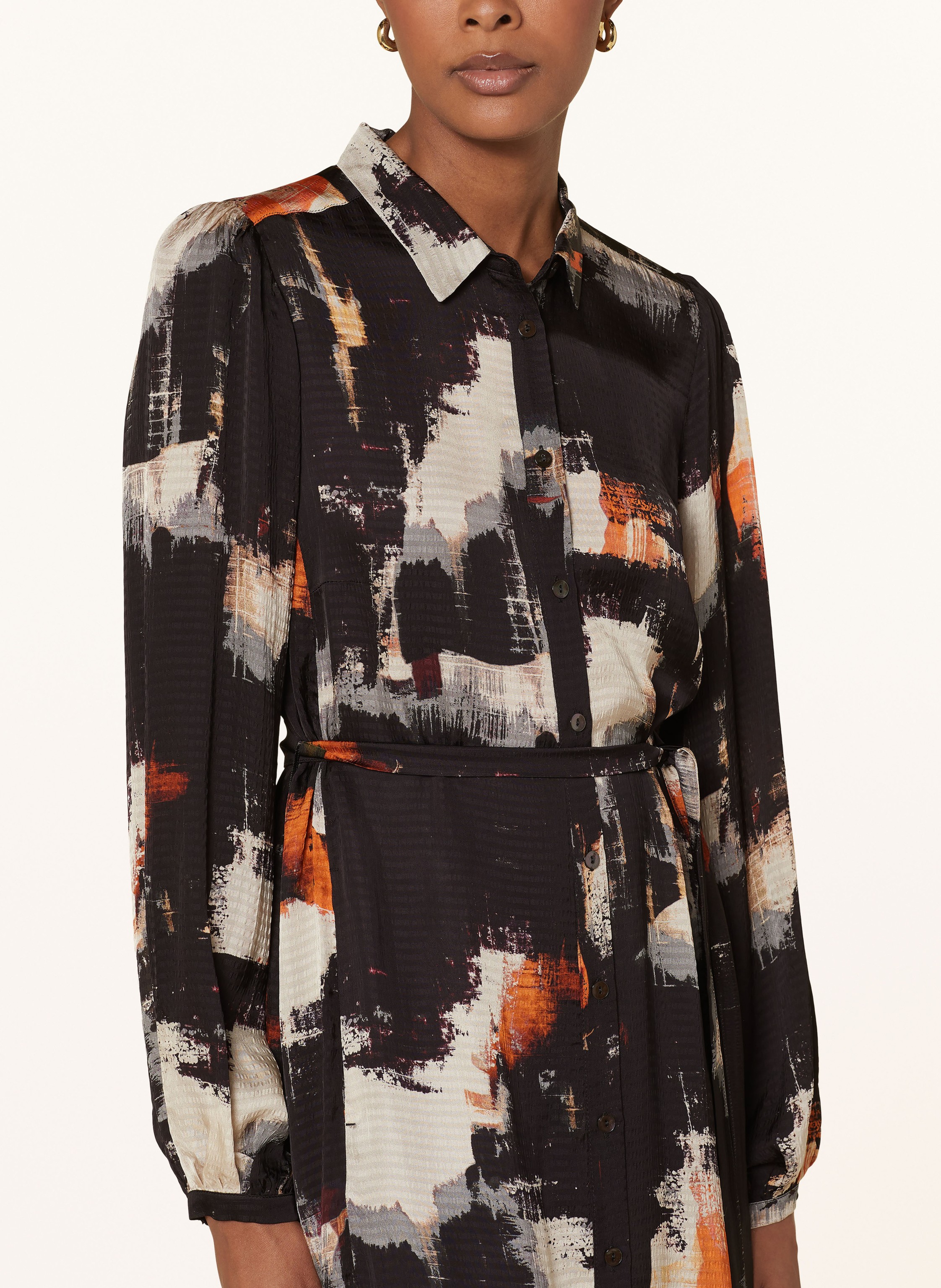 Thumbnail - Summum Woman Hemdblusenkleid schwarz