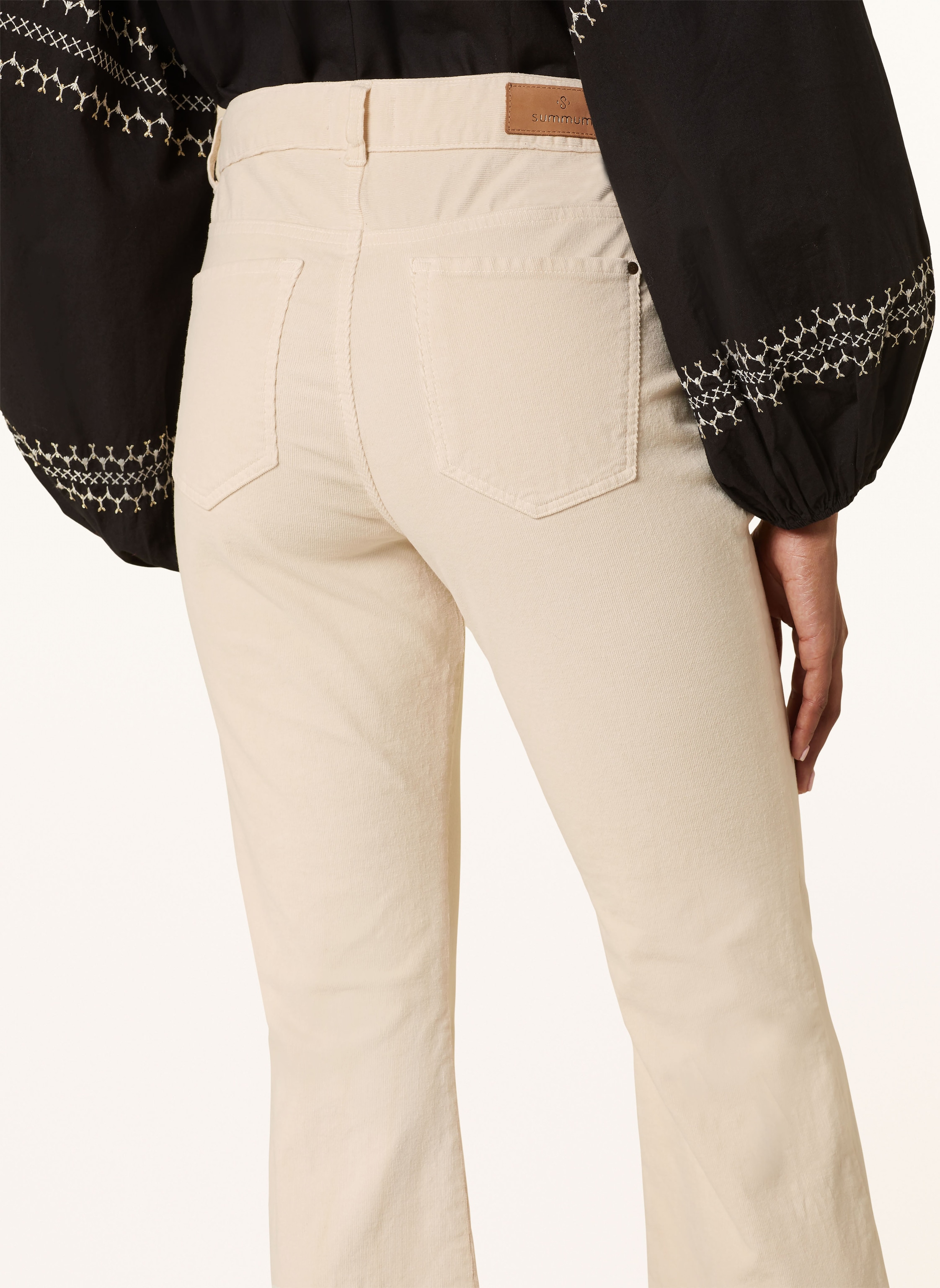 Thumbnail - Summum Woman Cordhose beige